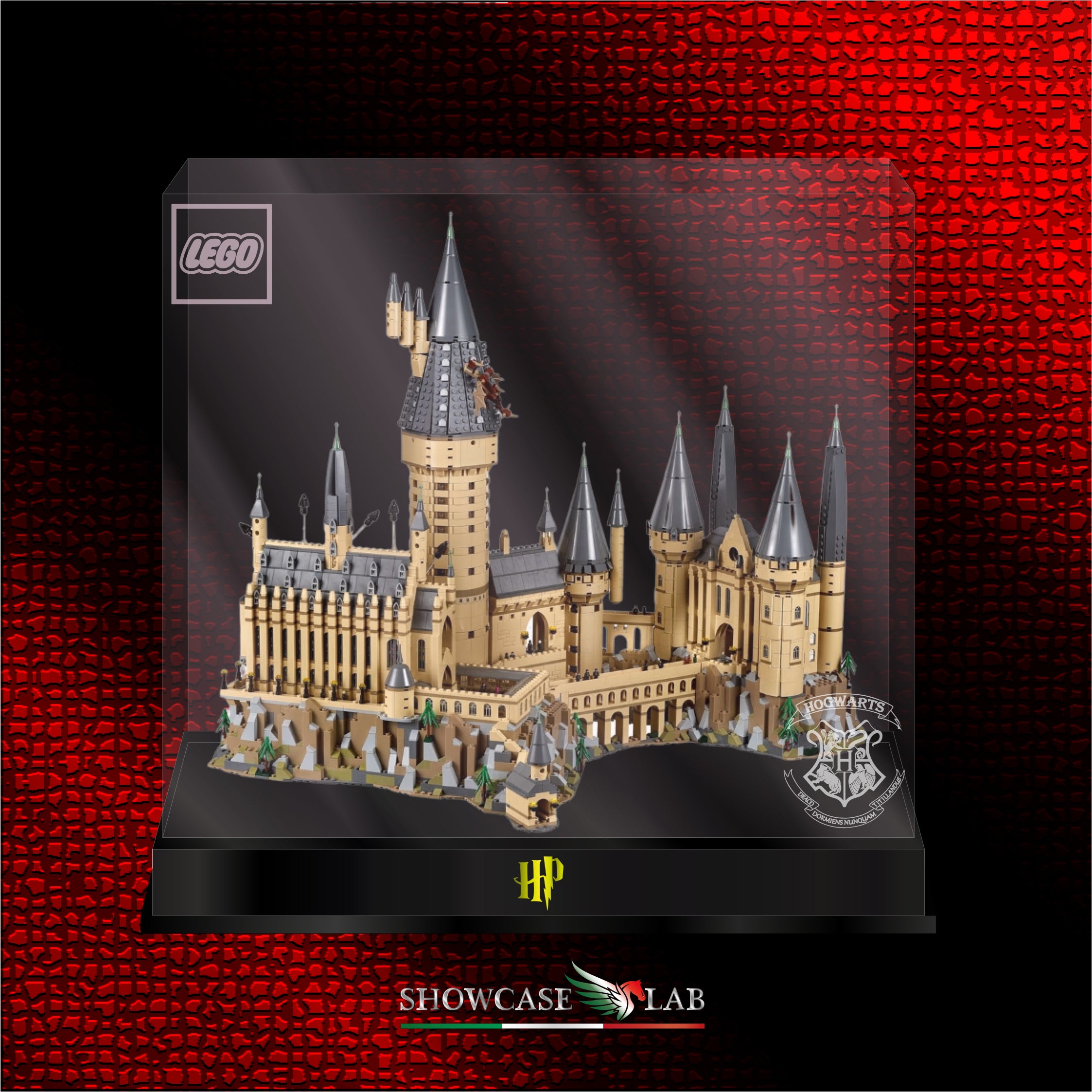Teca Per Set Lego 71043 Castello di Hogwarts – Showcase Lab 🇮🇹