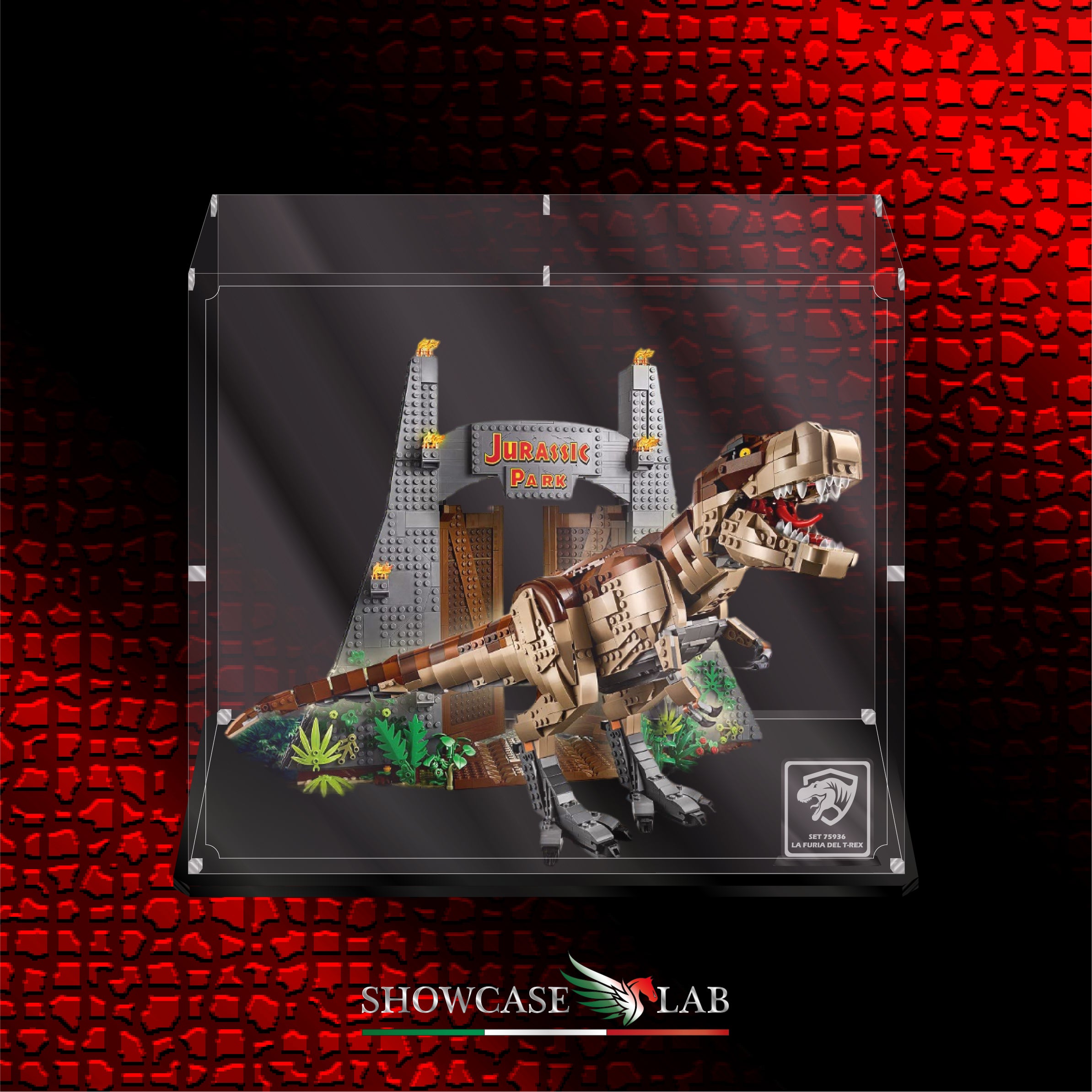 Teca L147 | Per Set Lego® 75936 - LA FURIA DEL T-REX