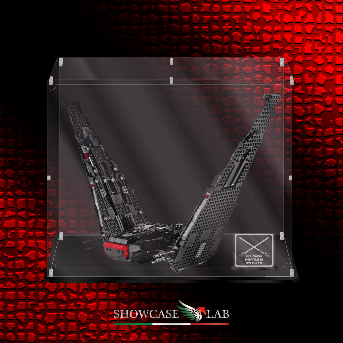 Teca L164 | Per Set Lego® 75256 Star Wars - SHUTTLE DI KYLO REN