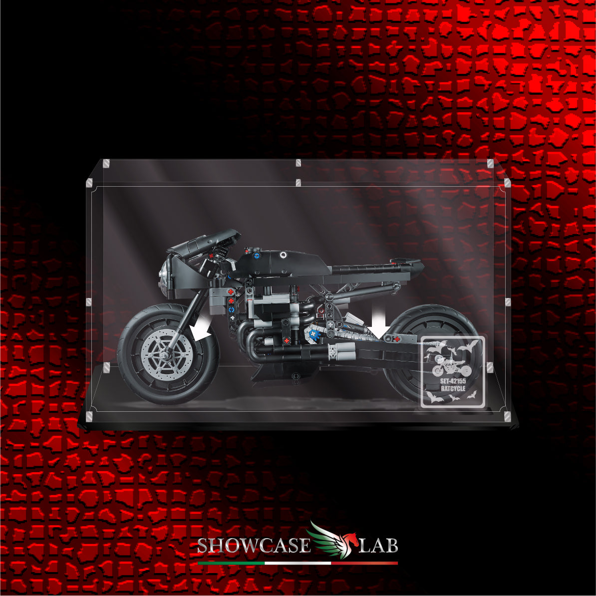 Teca L169 | Per Set Lego® 42155 Batcycle