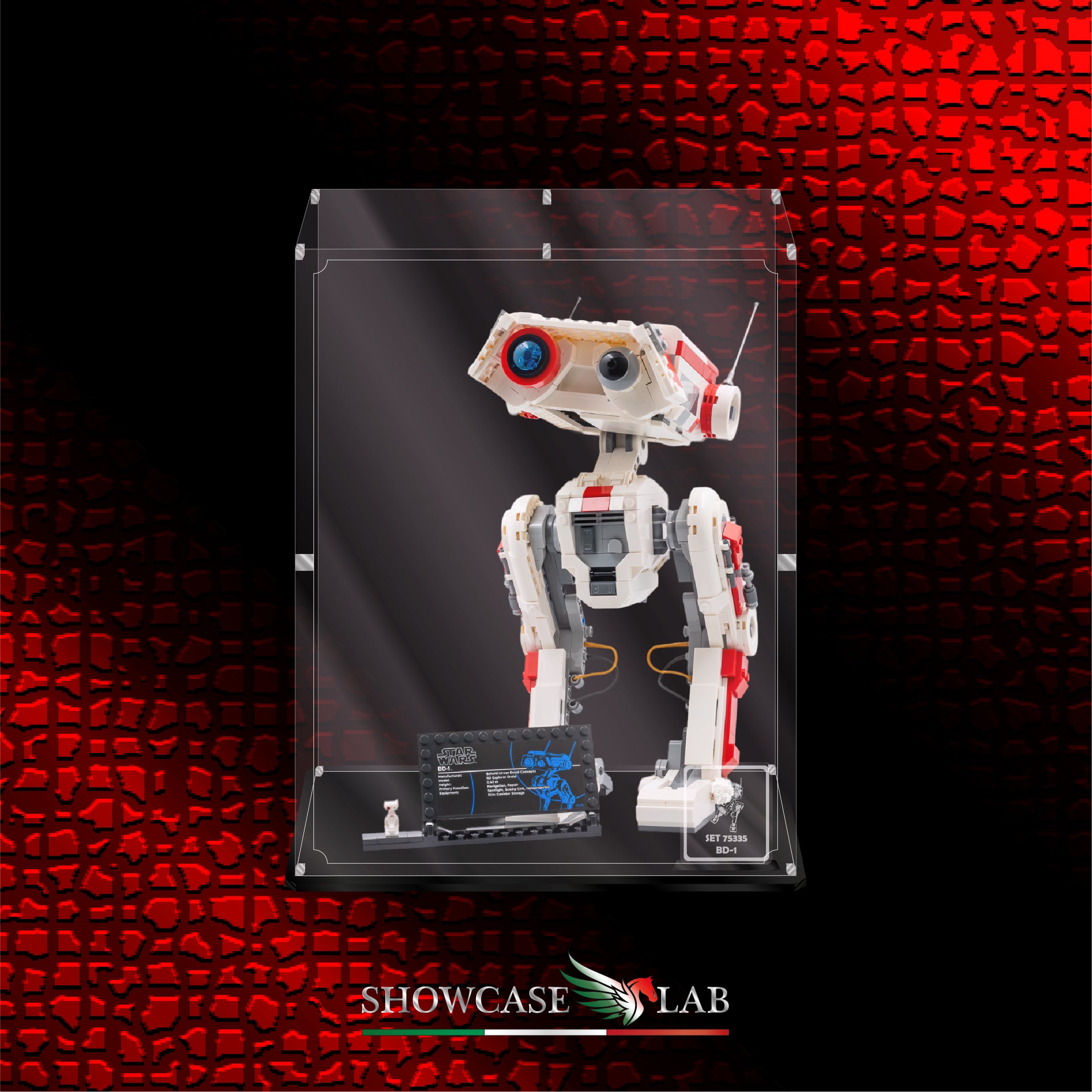 Teca L178 | Per Set Lego® 75335 Star Wars - BD-1