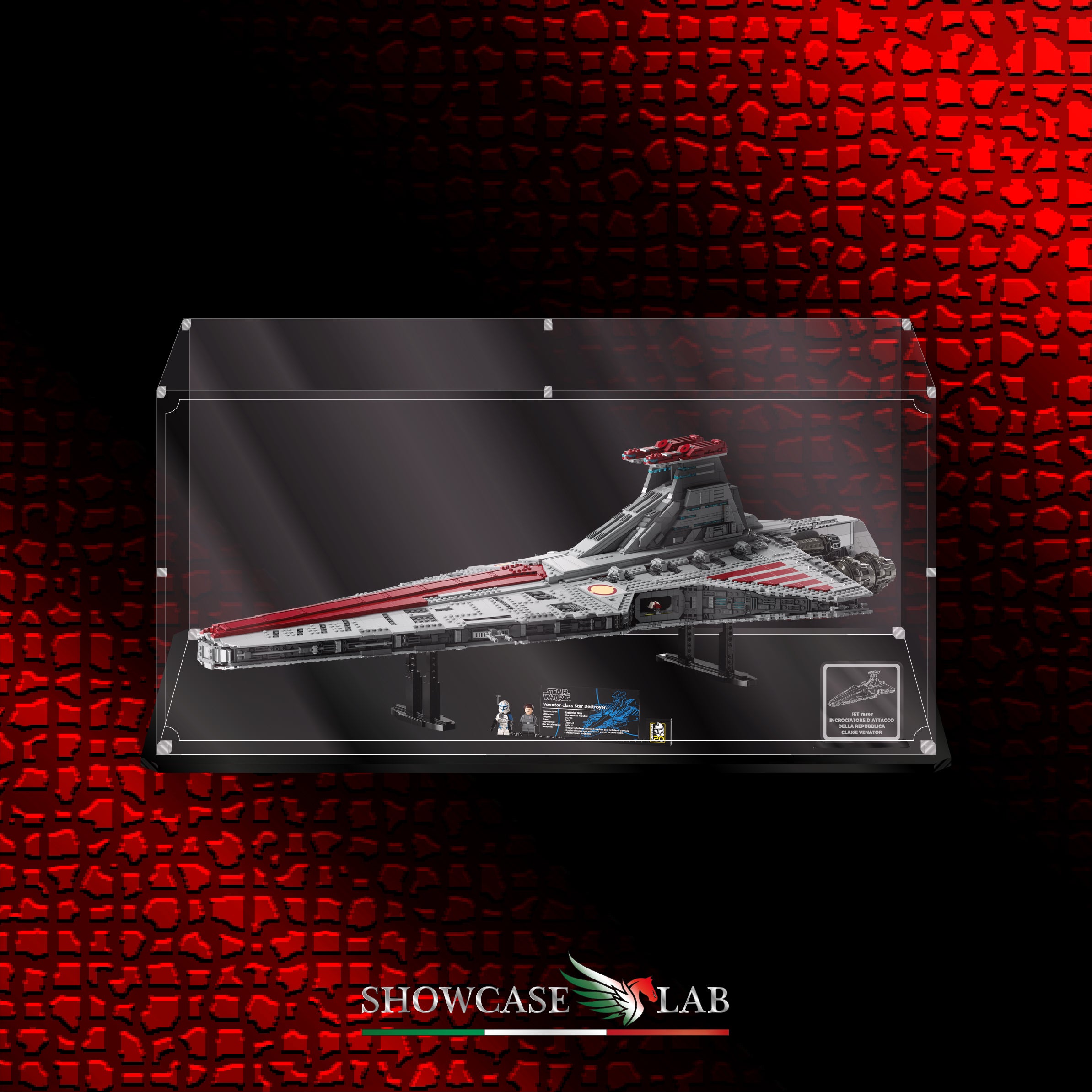 Teca L191 | Per Set Lego® 75367 " Incrociatore d’attacco della Repubblica classe Venator" STAR WARS
