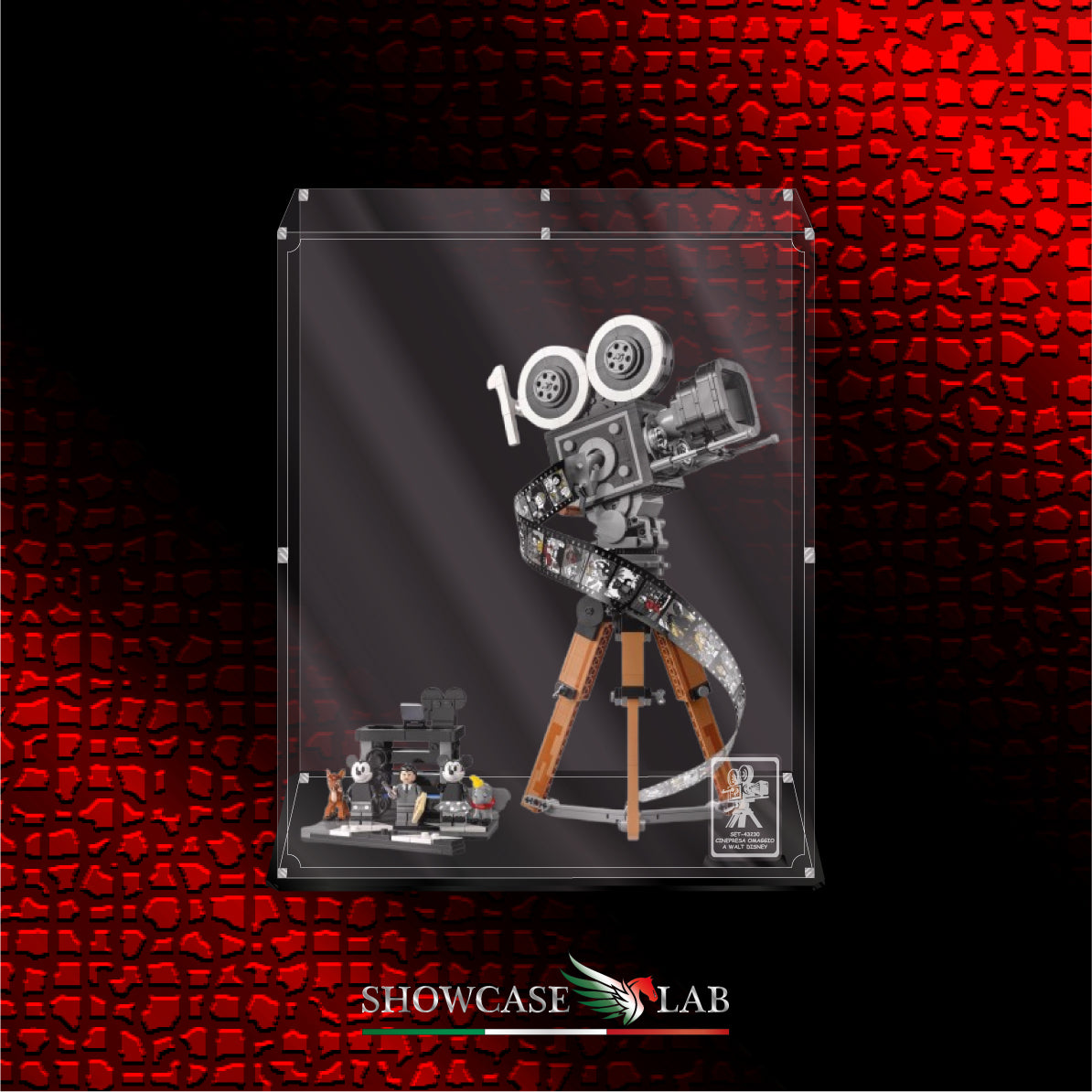 Teca L197 | Per Set Lego® 43230 - Cinepresa omaggio a Walt Disney
