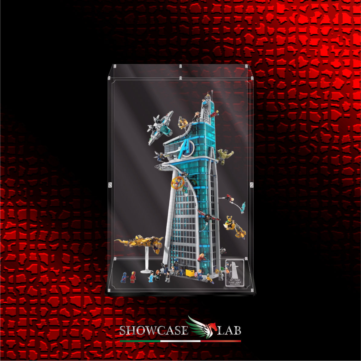 Teca L198 | Per Set Lego® 76269 - TORRE DEGLI AVENGERS