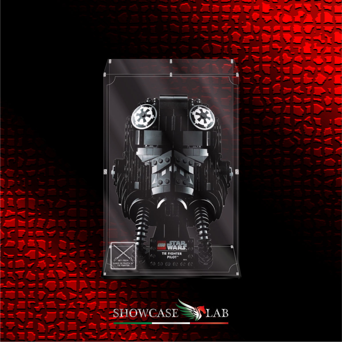 Teca L199 | Per Set Lego® 75274 CASCO DA PILOTA DI TIE FIGHTER