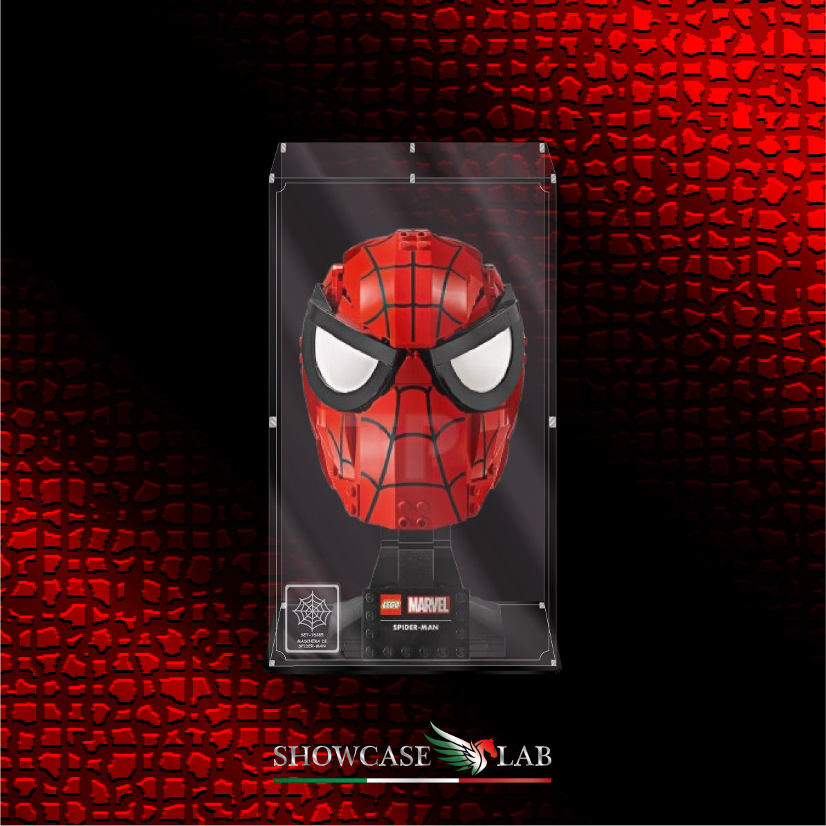 Teca L201 | Per Set Lego® 76285 MASCHERA DI SPIDER-MAN