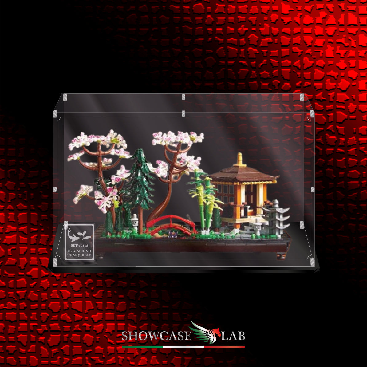 Teca L202 | Per Set Lego® 10315 - IL GIARDINO TRANQUILLO