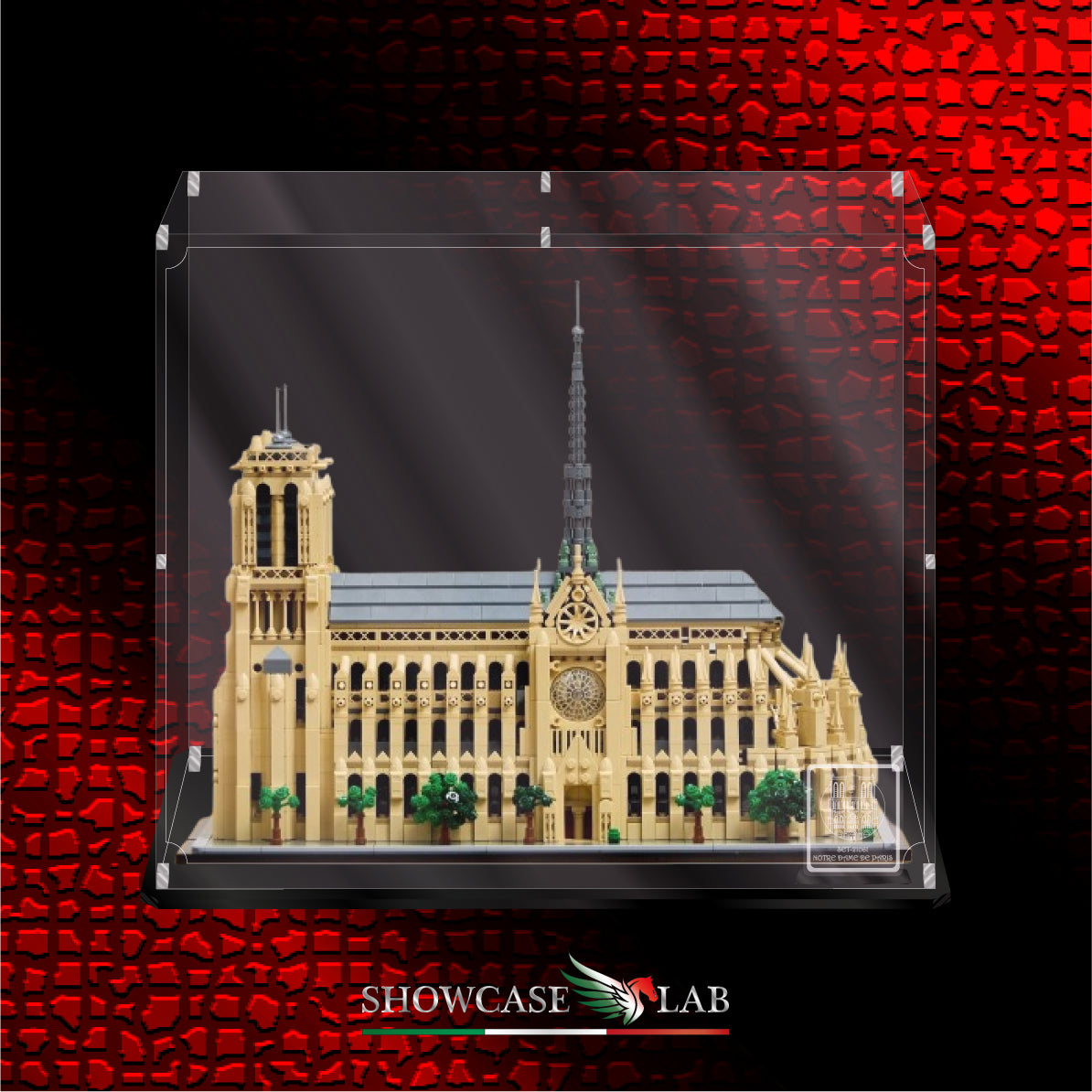 Teca L225 | Per Set Lego® 21061 - Notre-Dame de Paris