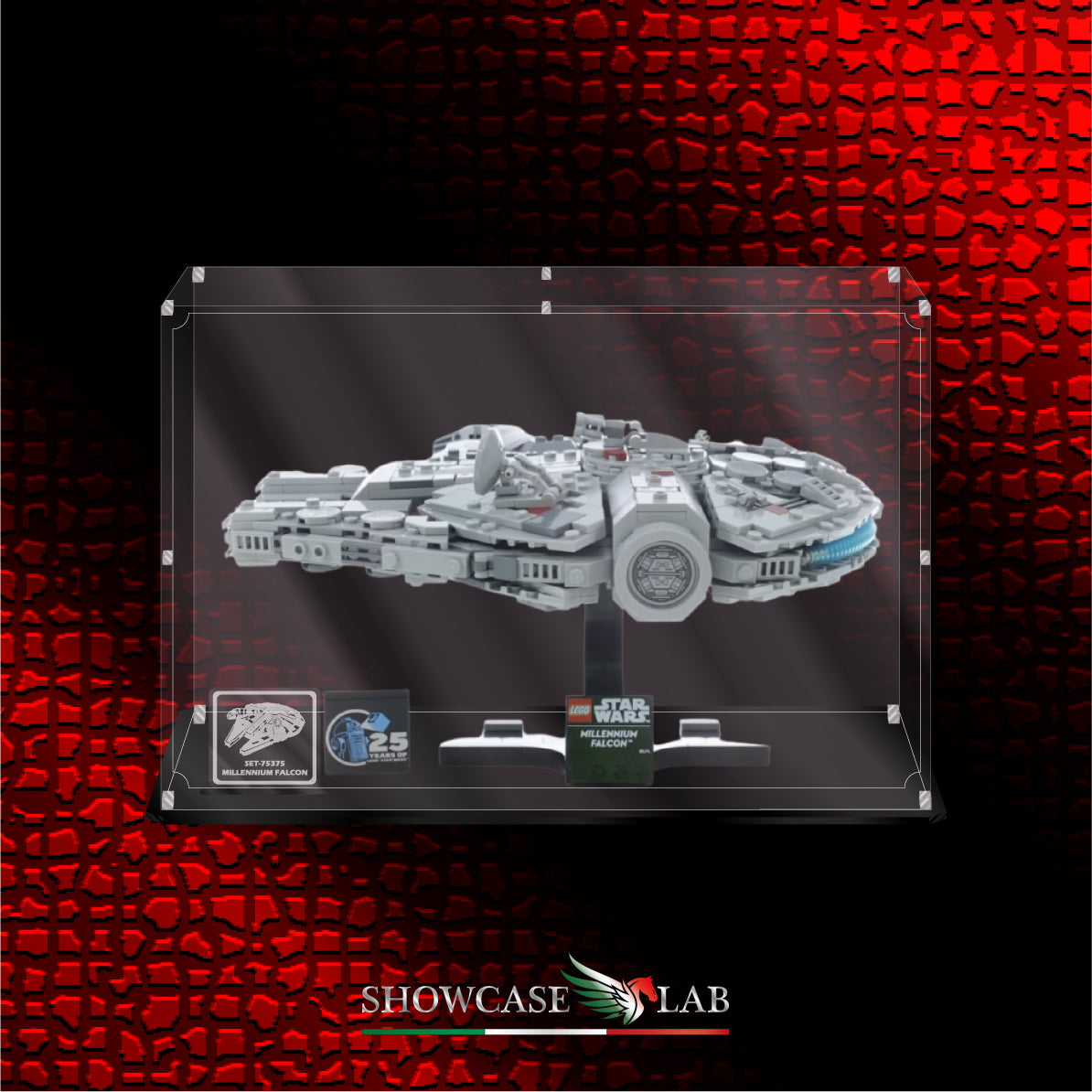 Teca L228 | Per Set Lego® 75375 Millennium Falcon