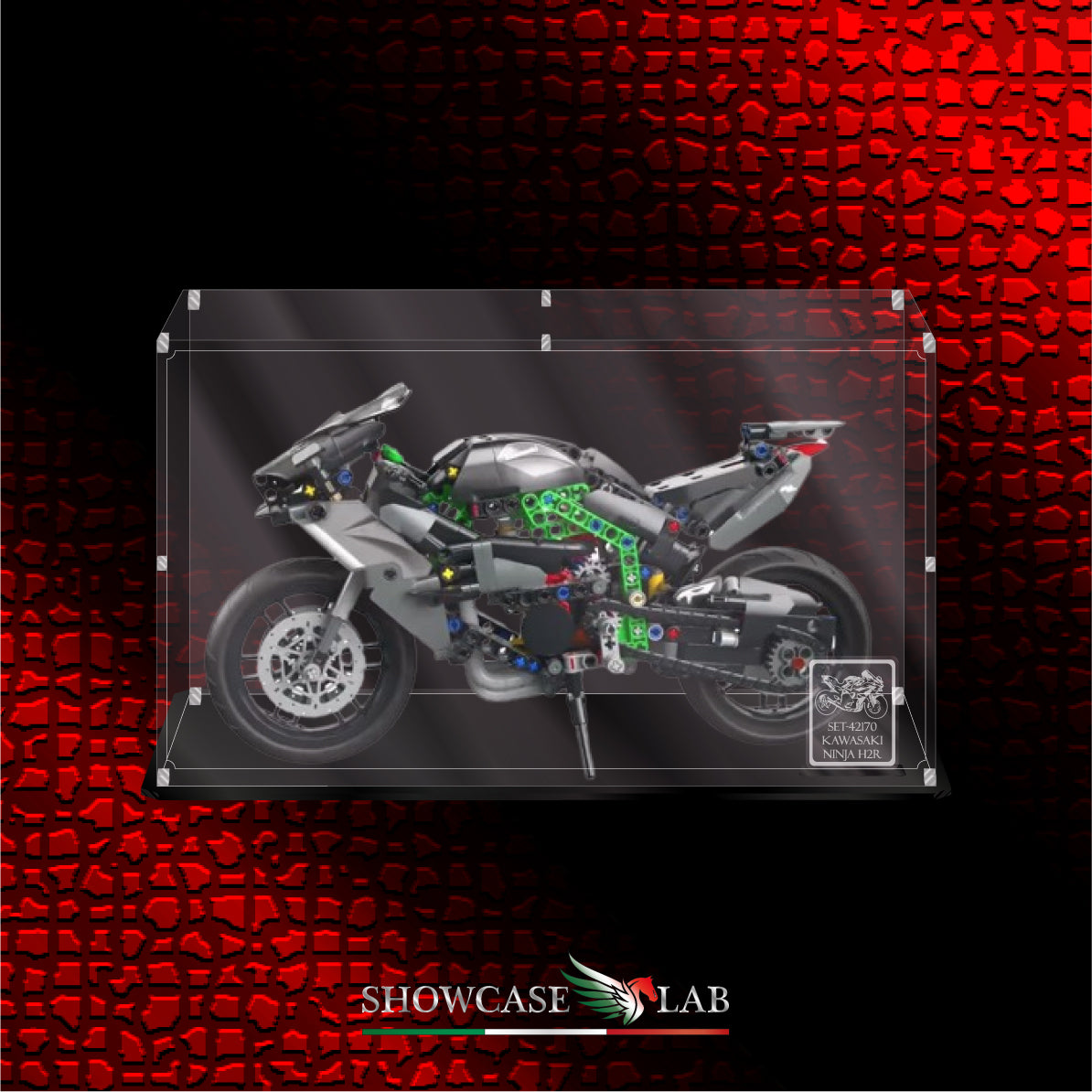 Teca L229 | Per Set Lego® 42170 - KAWASAKI NINJA H2R