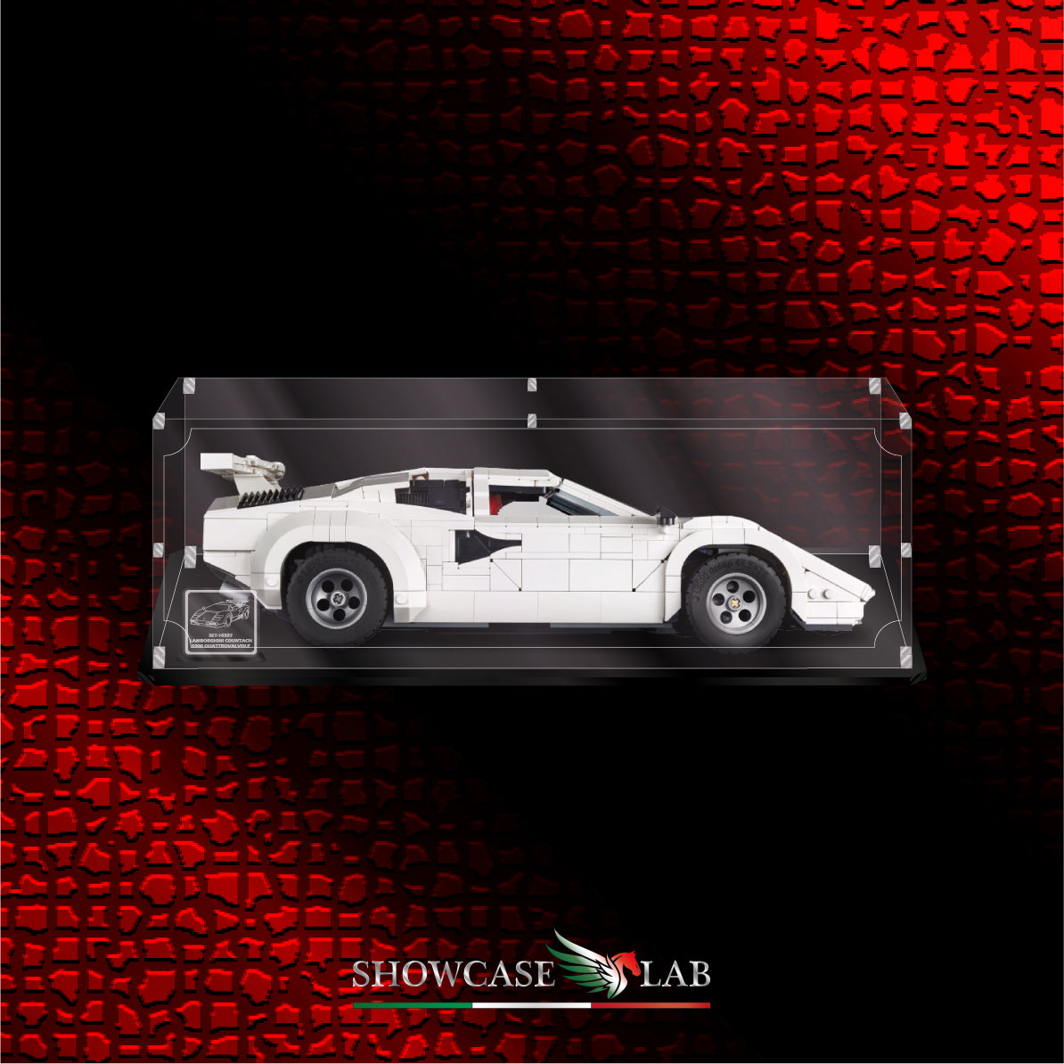 Teca L234 | Per Set Lego® 10337 - Lamborghini Countach 5000 Quattrovalvole