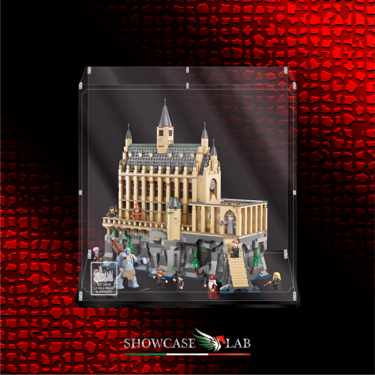 Teca L235 | Per Set Lego® 76435 - LA SALA GRANDE DI HOGWARTS