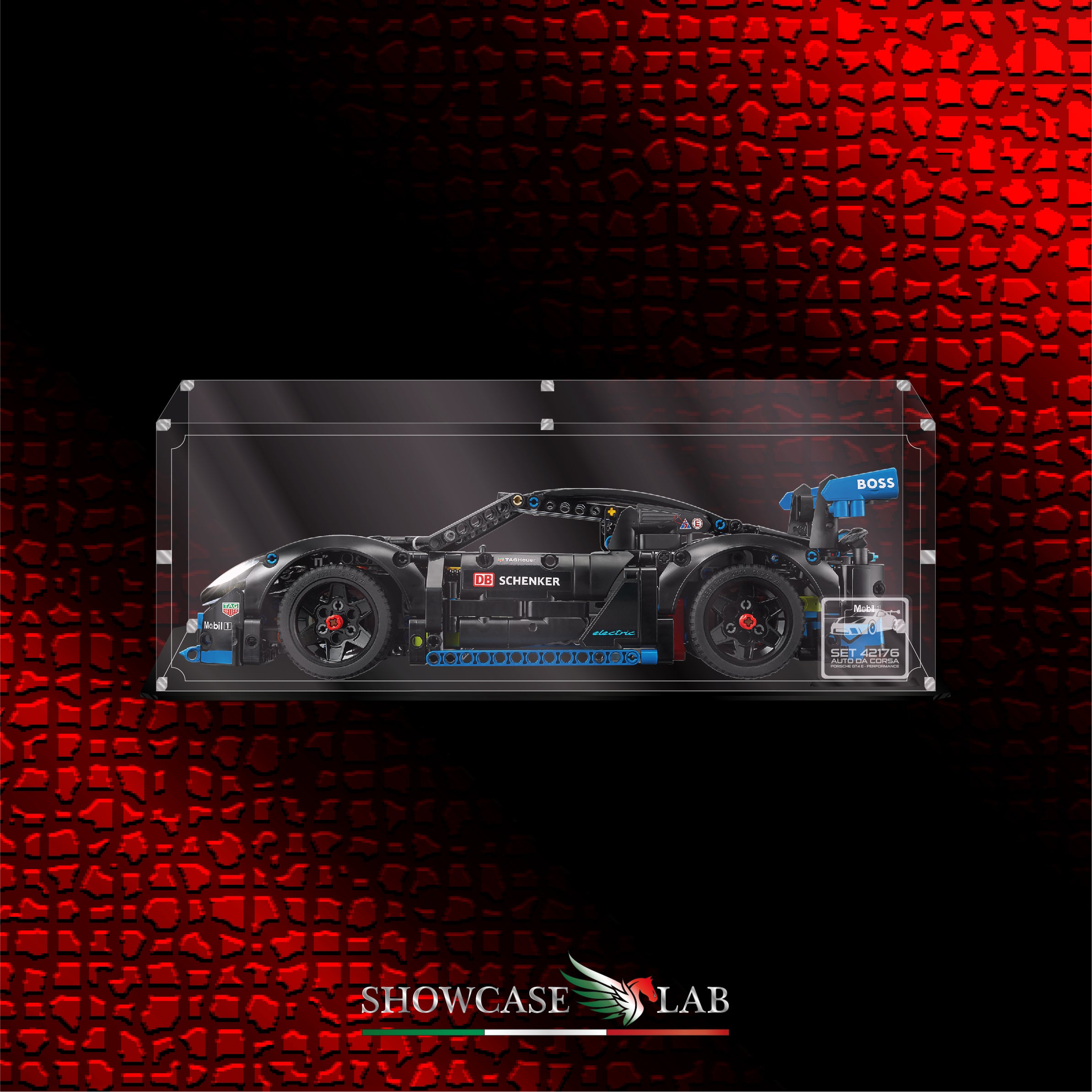 Teca L241 | Per Set Lego® 42176 - Auto da corsa Porsche GT4 e-Performance