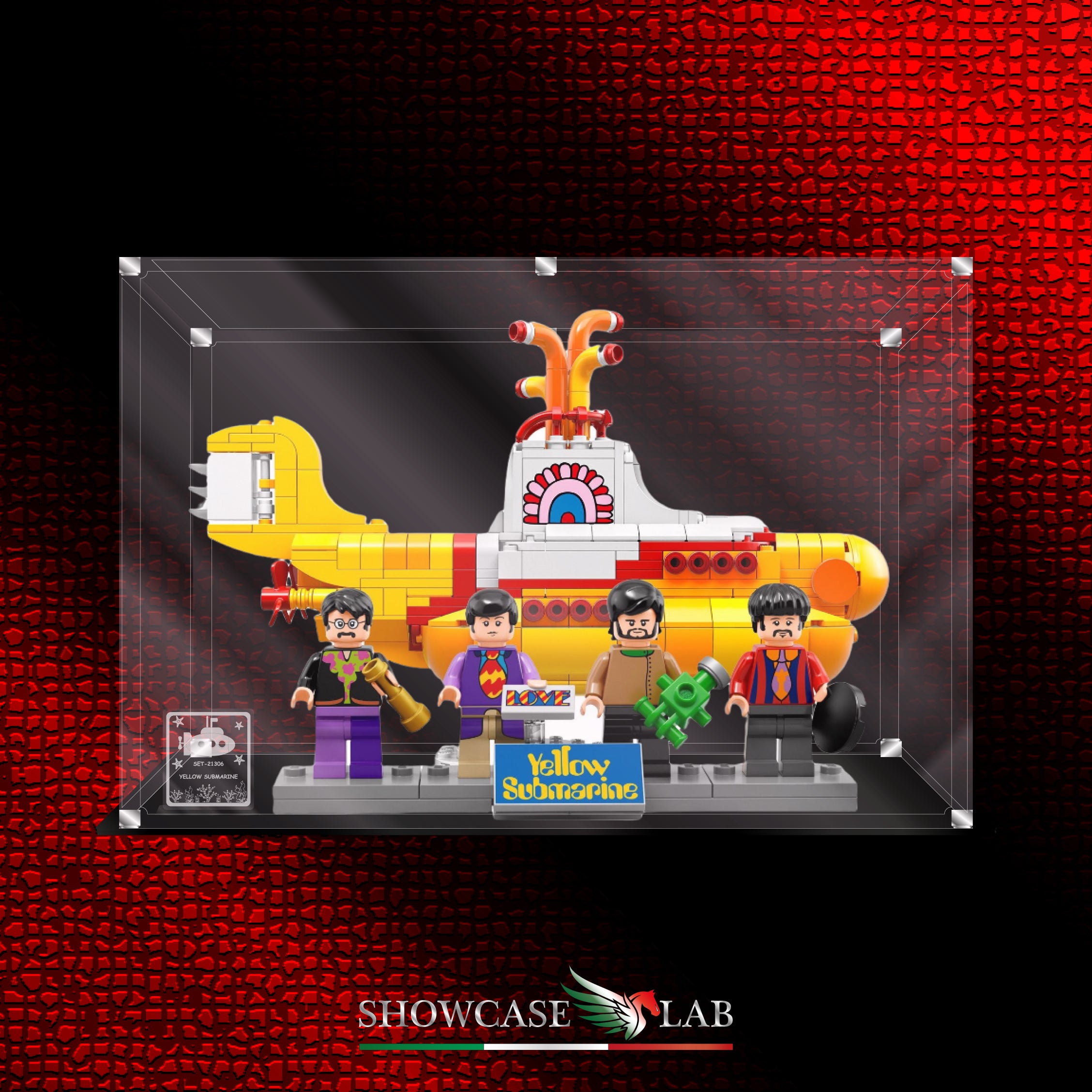 Teca L2 | Per Set Lego® 21306-Yellow Submarine - The Beatles
