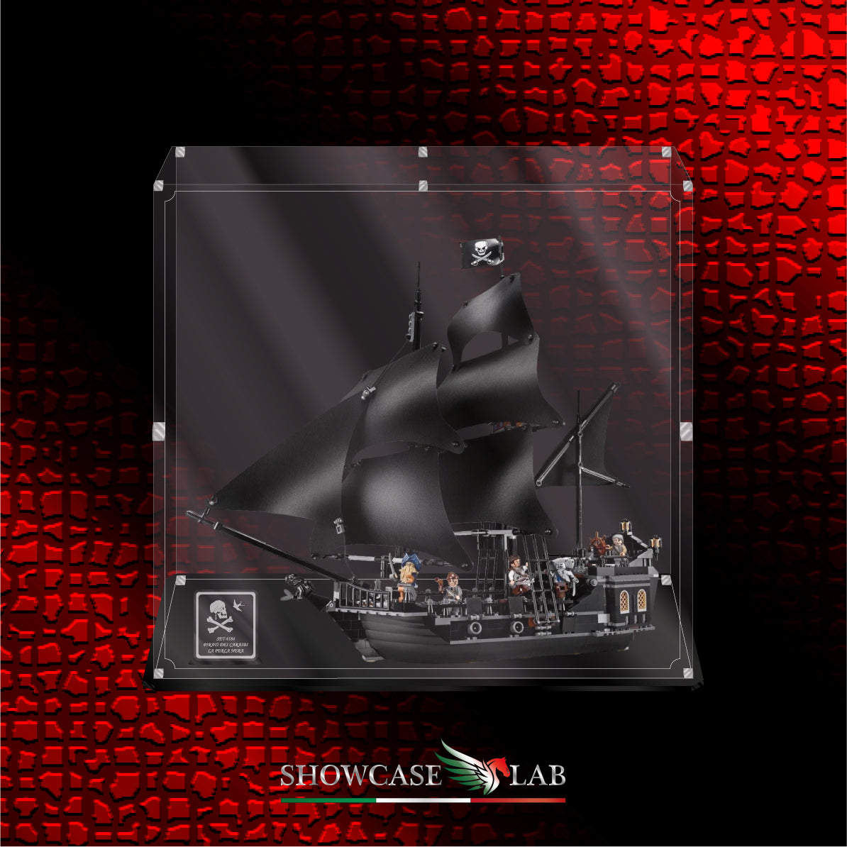 Perla Nera Lego Pirati Dei Caraibi 4184 Teca L64 Per Set Lego