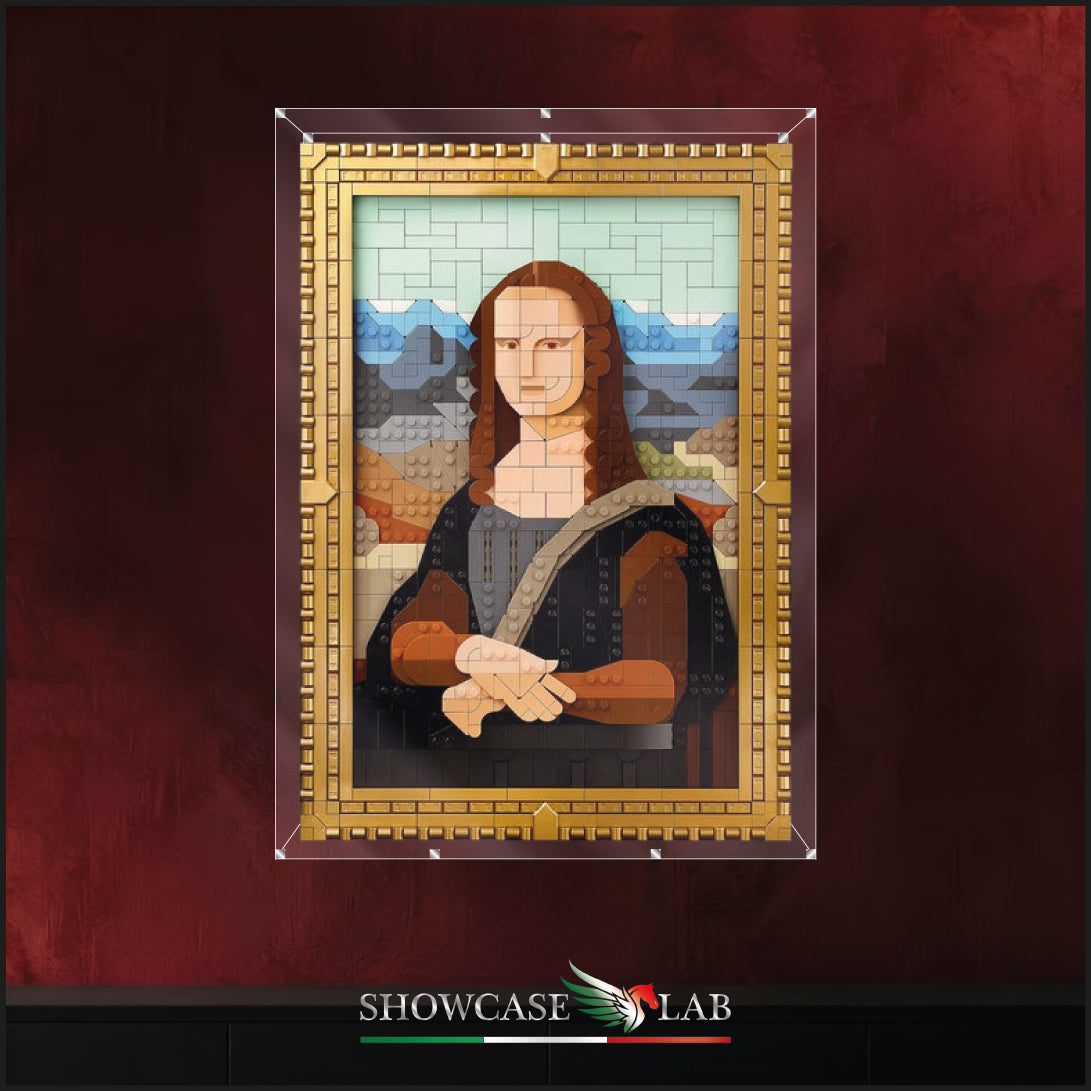 Teca LH261 | " DA APPENDERE " Per Set Lego® 31213 - GIOCONDA - MONA LISA