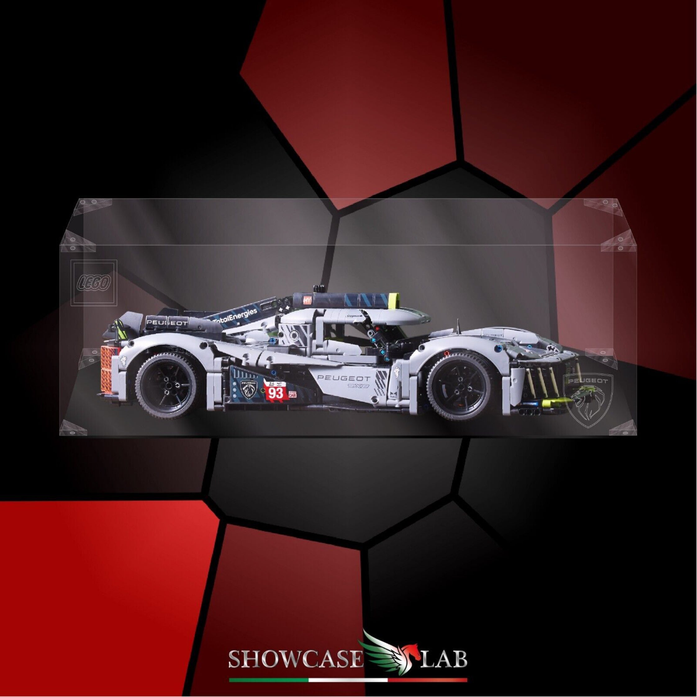 Funshake Teca per Lego 42156 Technic Peugeot 9X8 24H Le Mans Hybrid  Hypercar, A Prova di Polvere Vetrina in Acrilico Plexiglas Acrylic Display  Case ( Non Incluso Modello ) : : Giochi e giocattoli