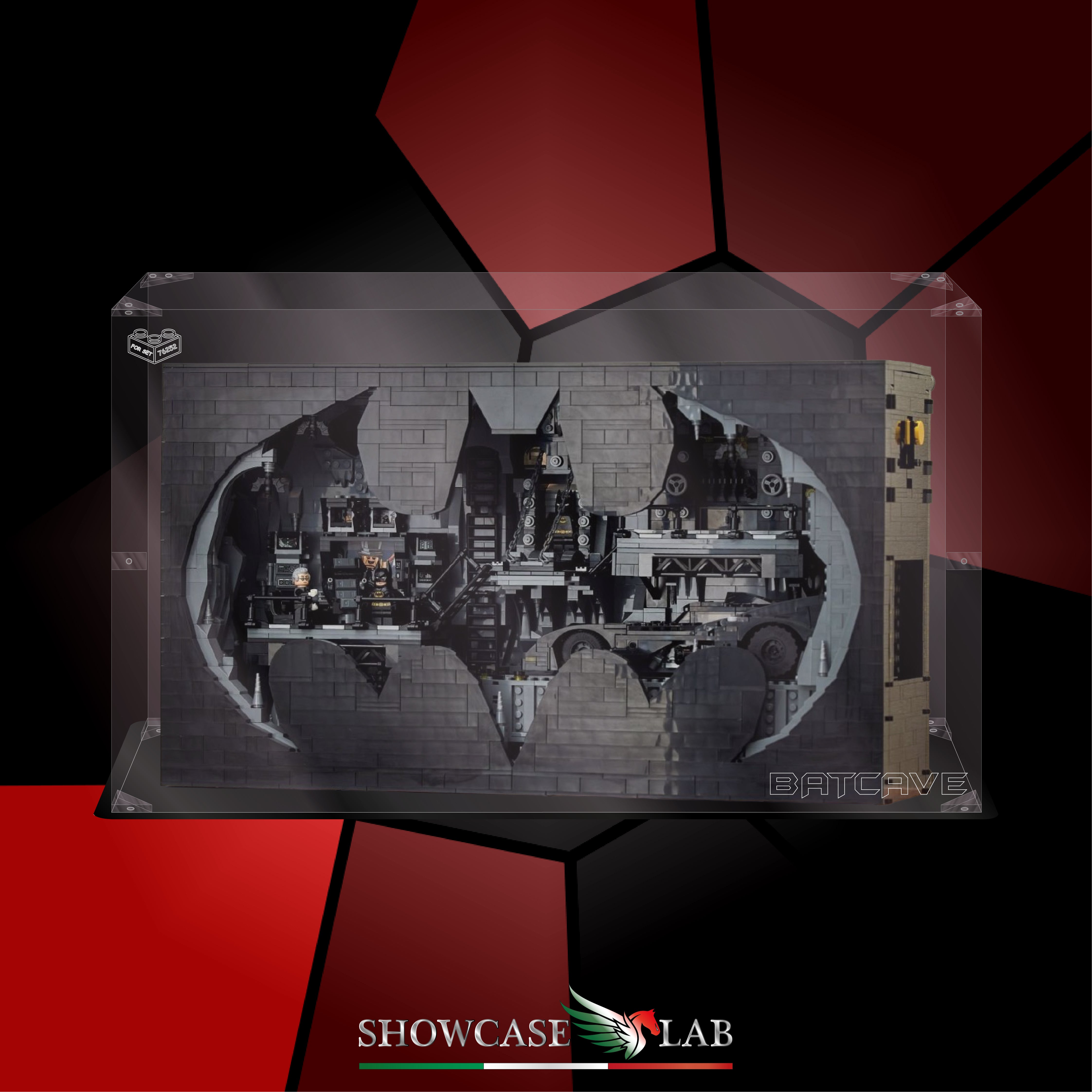 Teca LP163 | Per Set Lego® 76252 BATCAVE