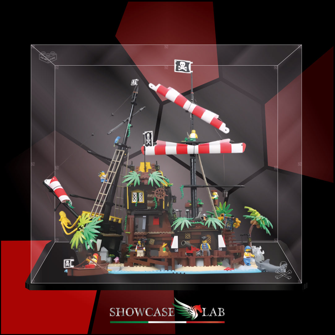 Teca LP58 | Per Set Lego® 21322 - I Pirati di Barracuda Bay