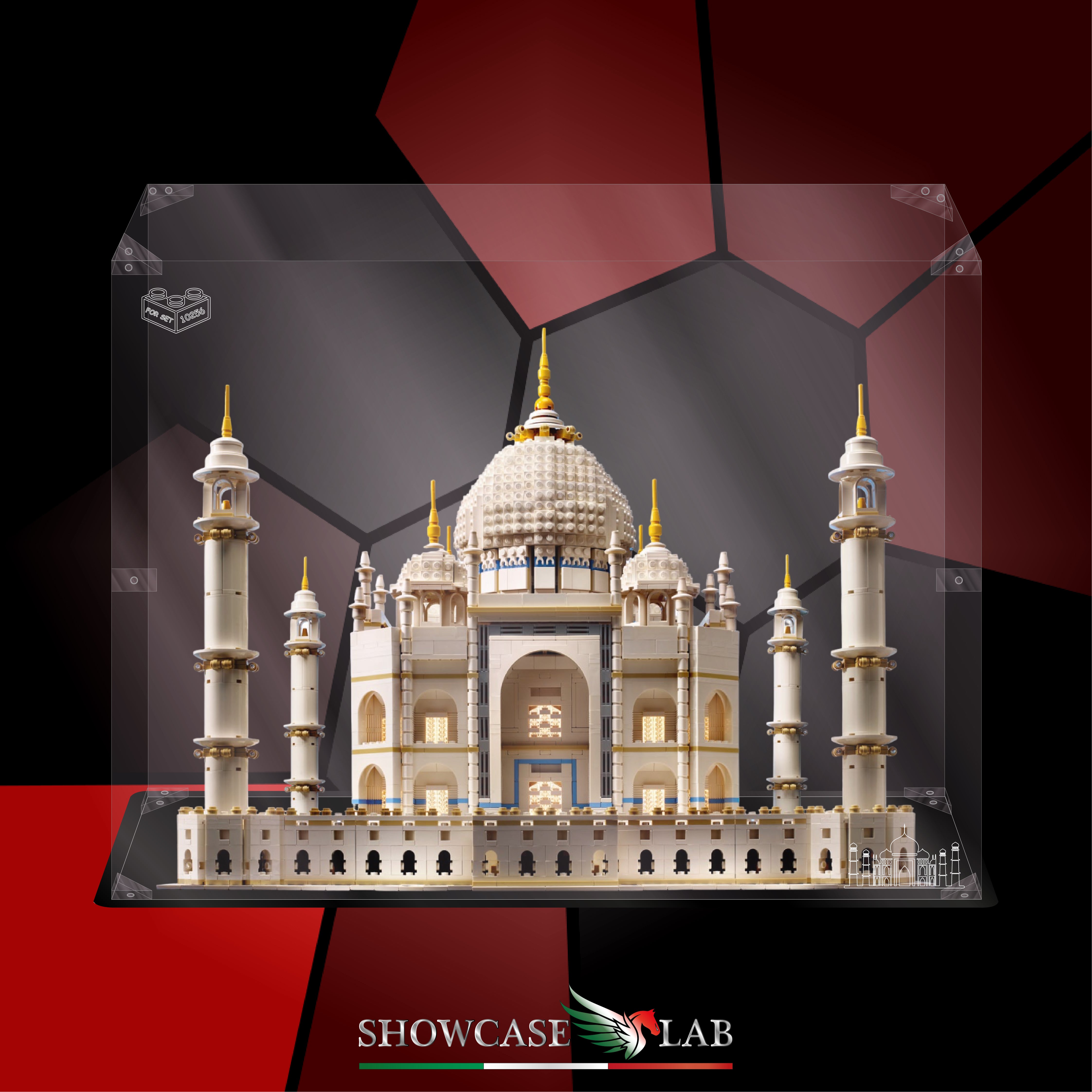 Teca LP79 | Per Set Lego® 10256 - Taj Mahal Expert