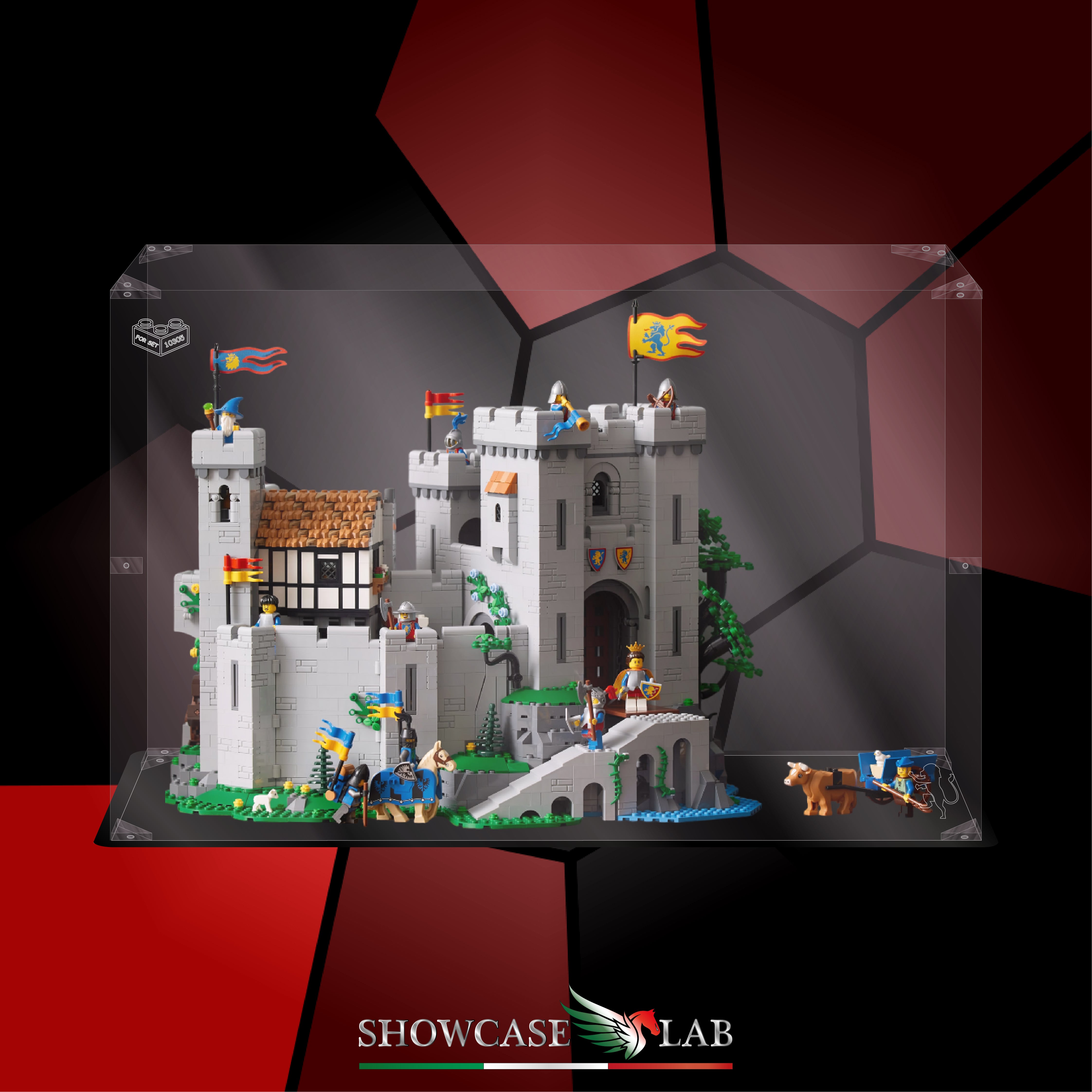 Teca LP81 | Per Set Lego® 10305 - Castello dei cavalieri del leone