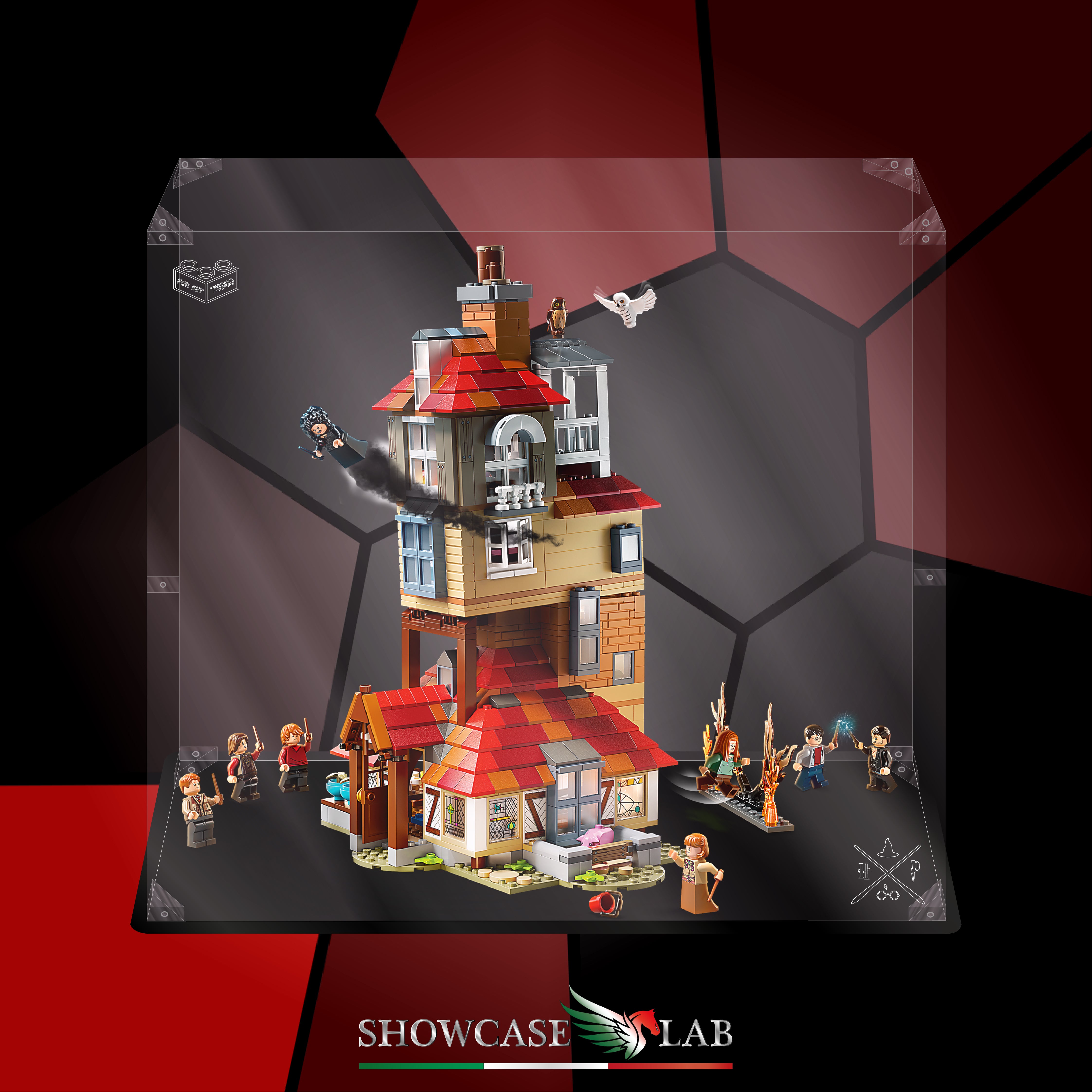 Teca LP83 | Per Set Lego® 75980 - Attacco alla tana