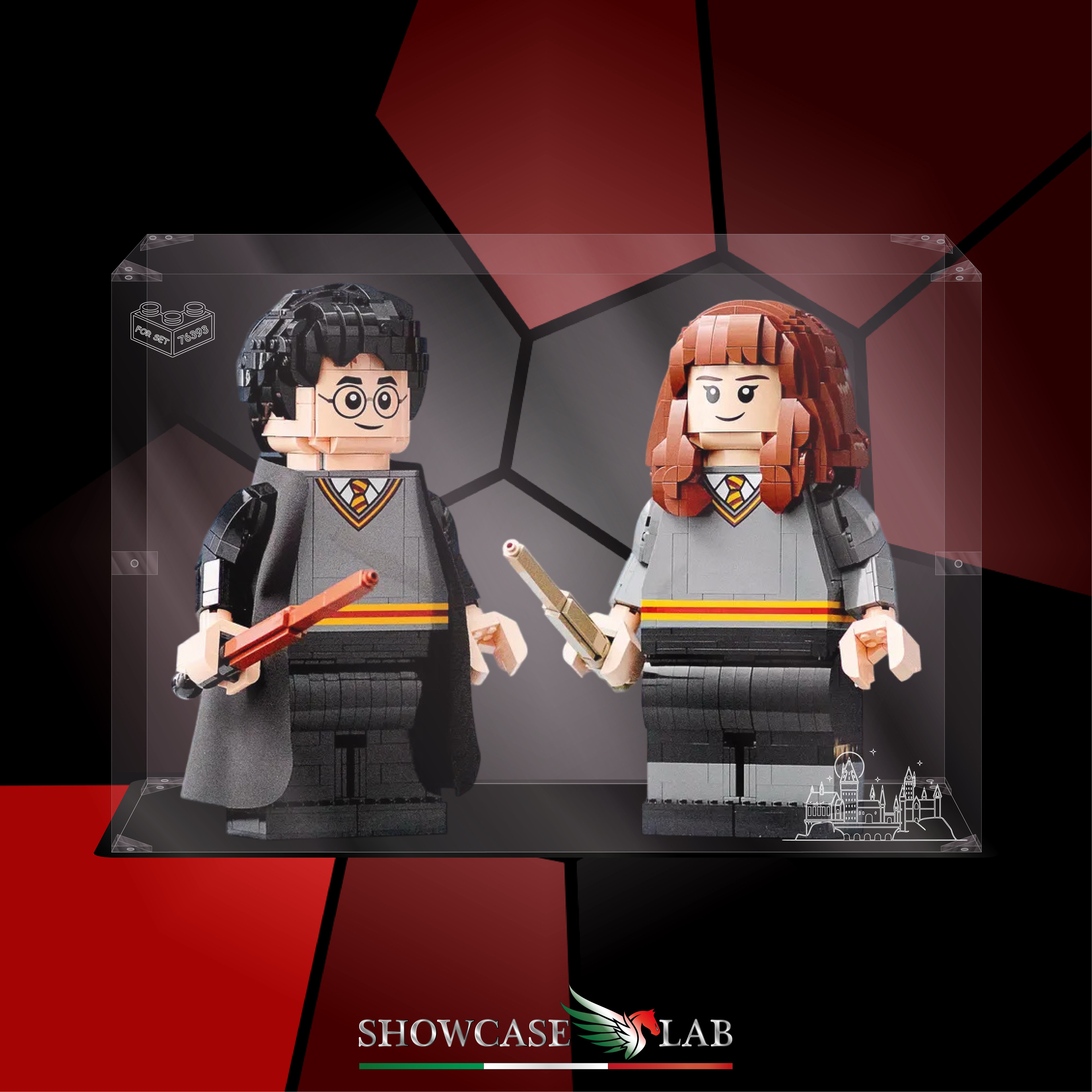 Teca LP93 | Per Set Lego® 76393 - Harry Potter ed Hermione