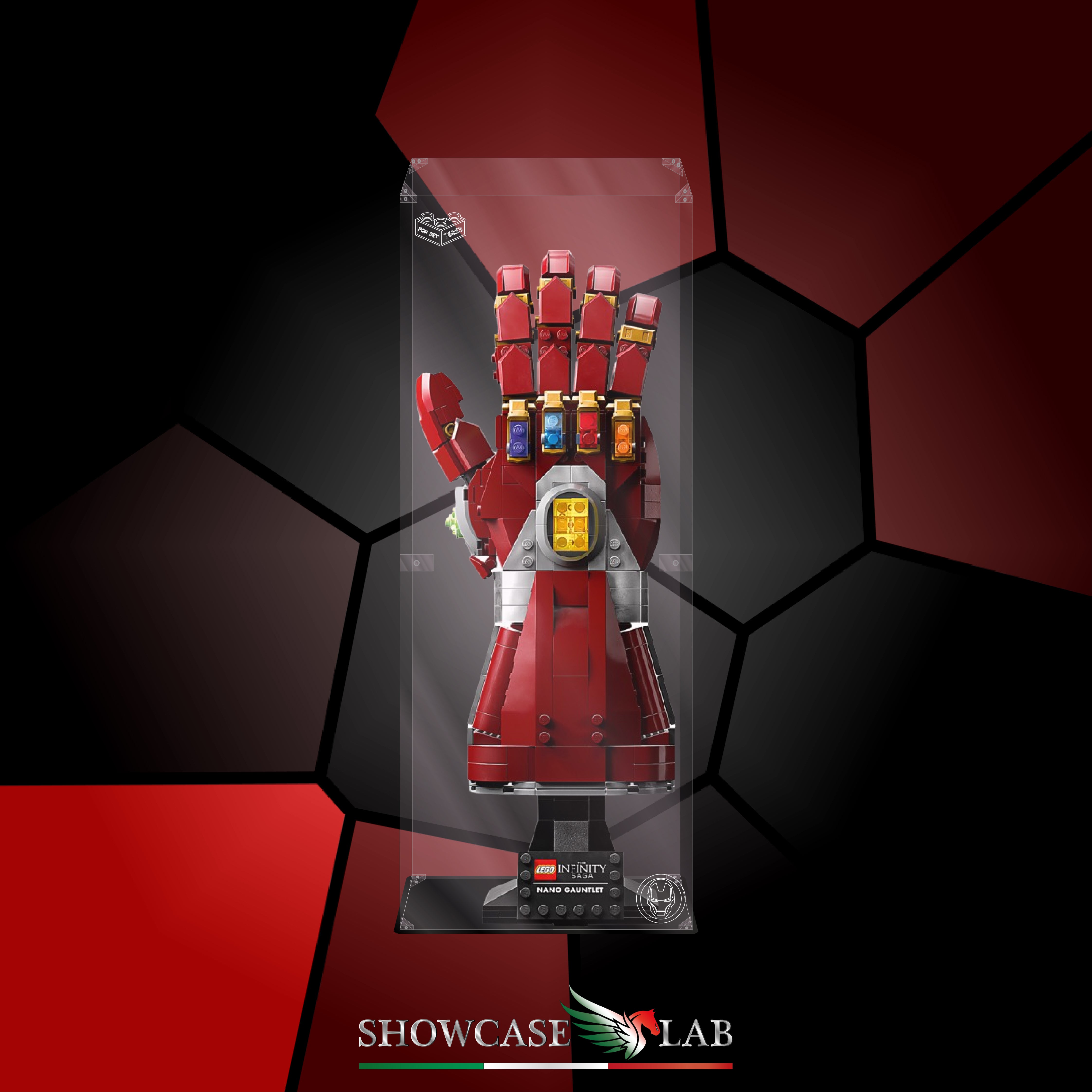 Teca LP97 | Per Set Lego® 76223 - Guanto dell’infinito