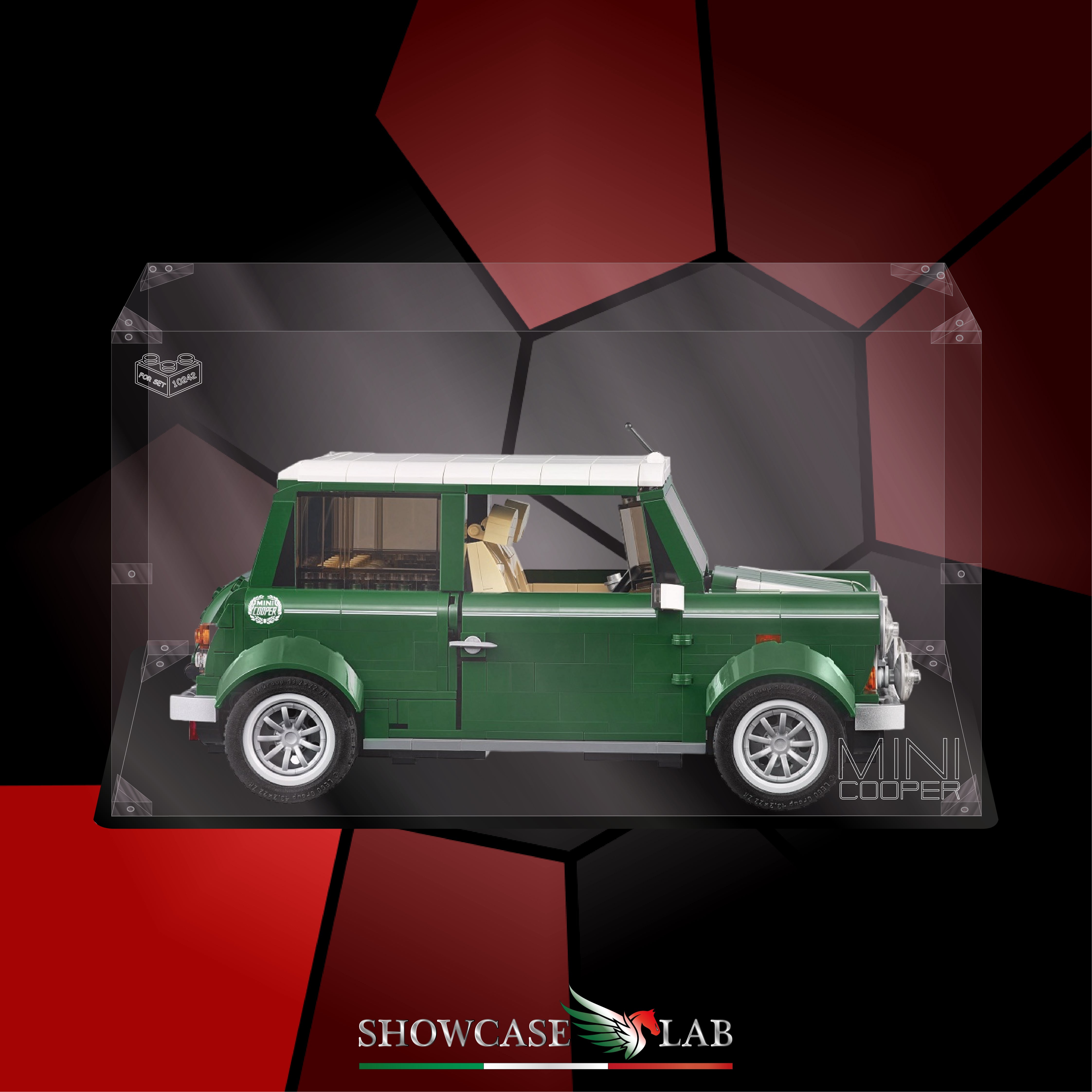 Teca LP98 | Per Set Lego® 10242 - Mini Cooper