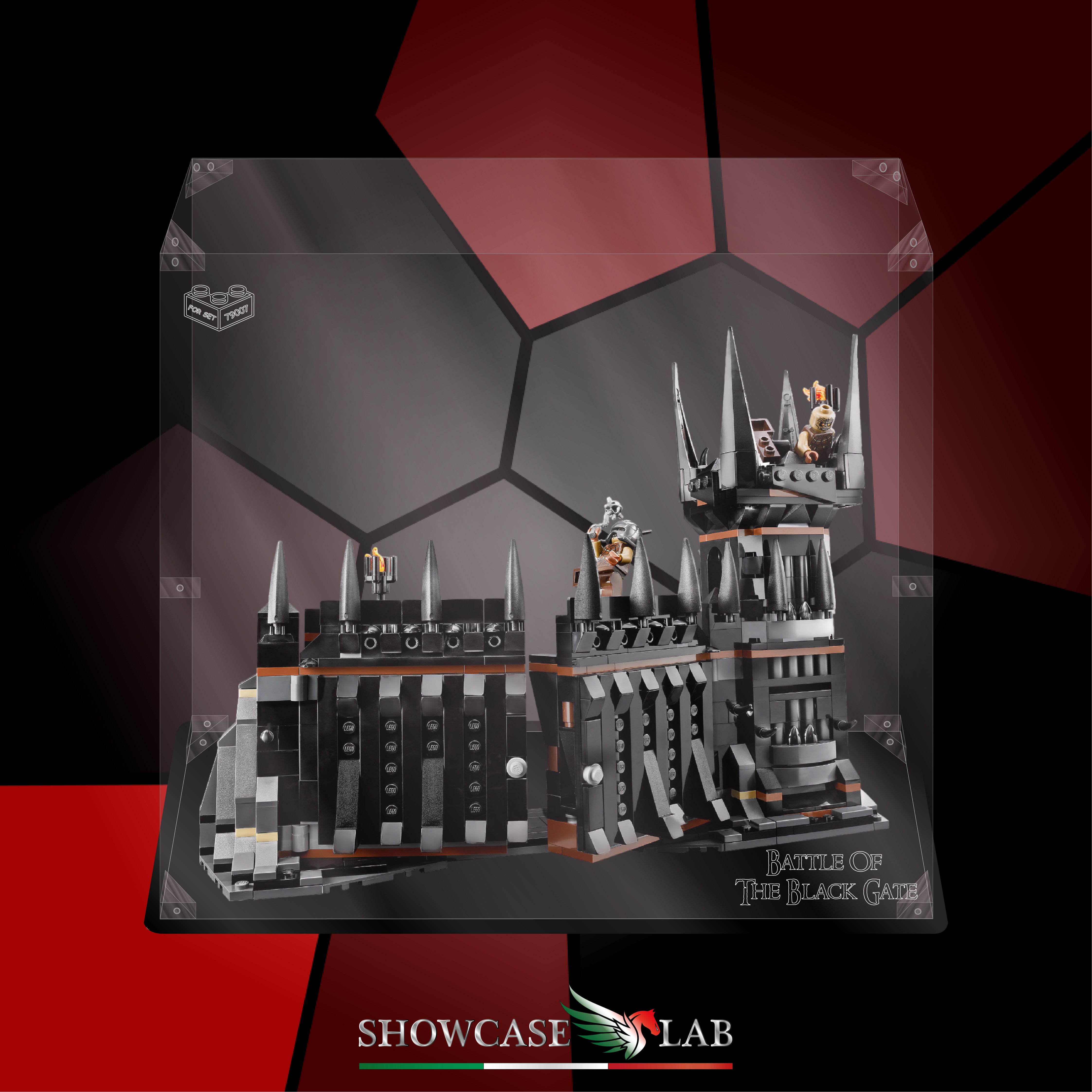 Teca LP99 | Per Set Lego® 79007 - Battaglia al nero cancello