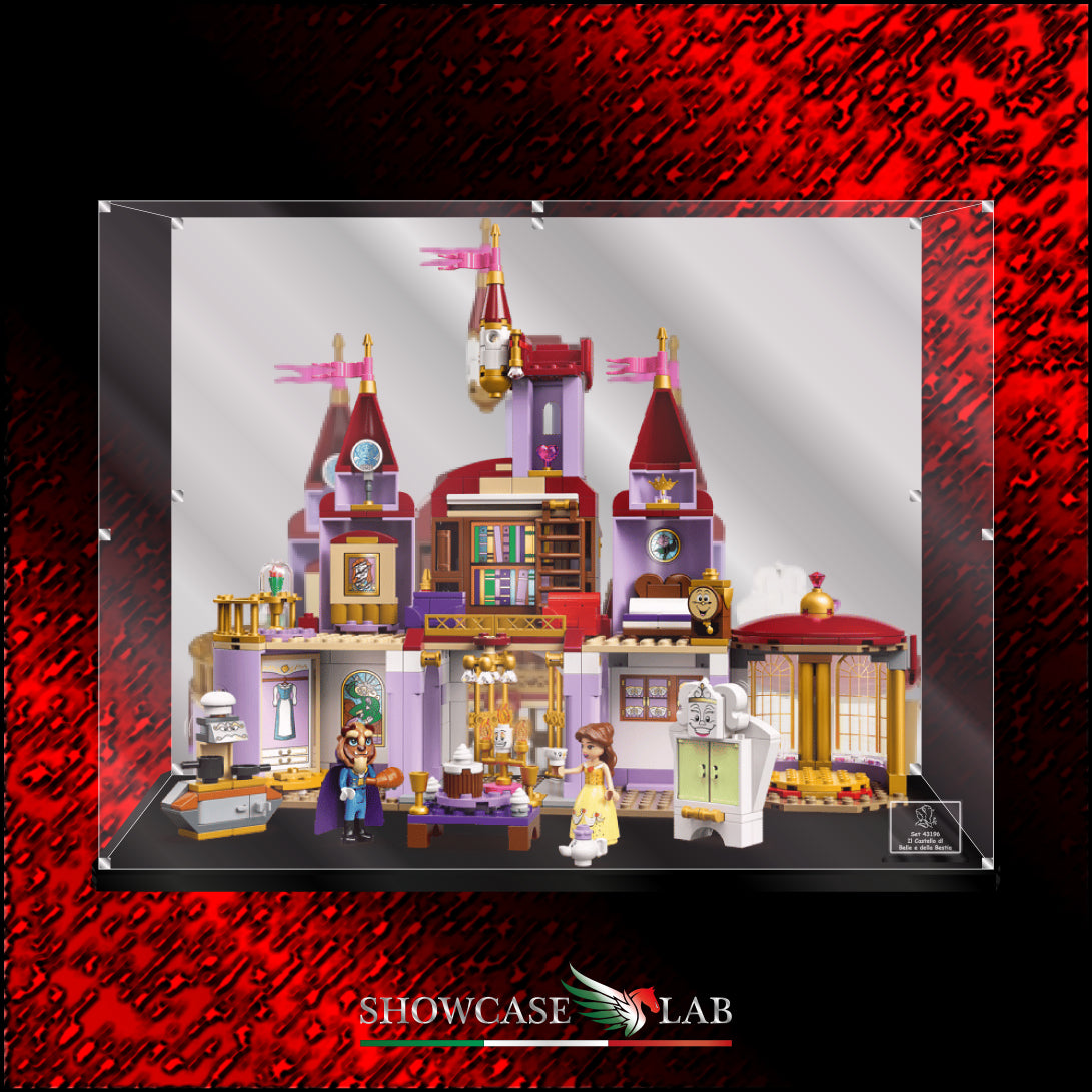 TECA LM74 | PER SET LEGO® 43196 - IL CASTELLO DI BELLE E DELLA BESTIA