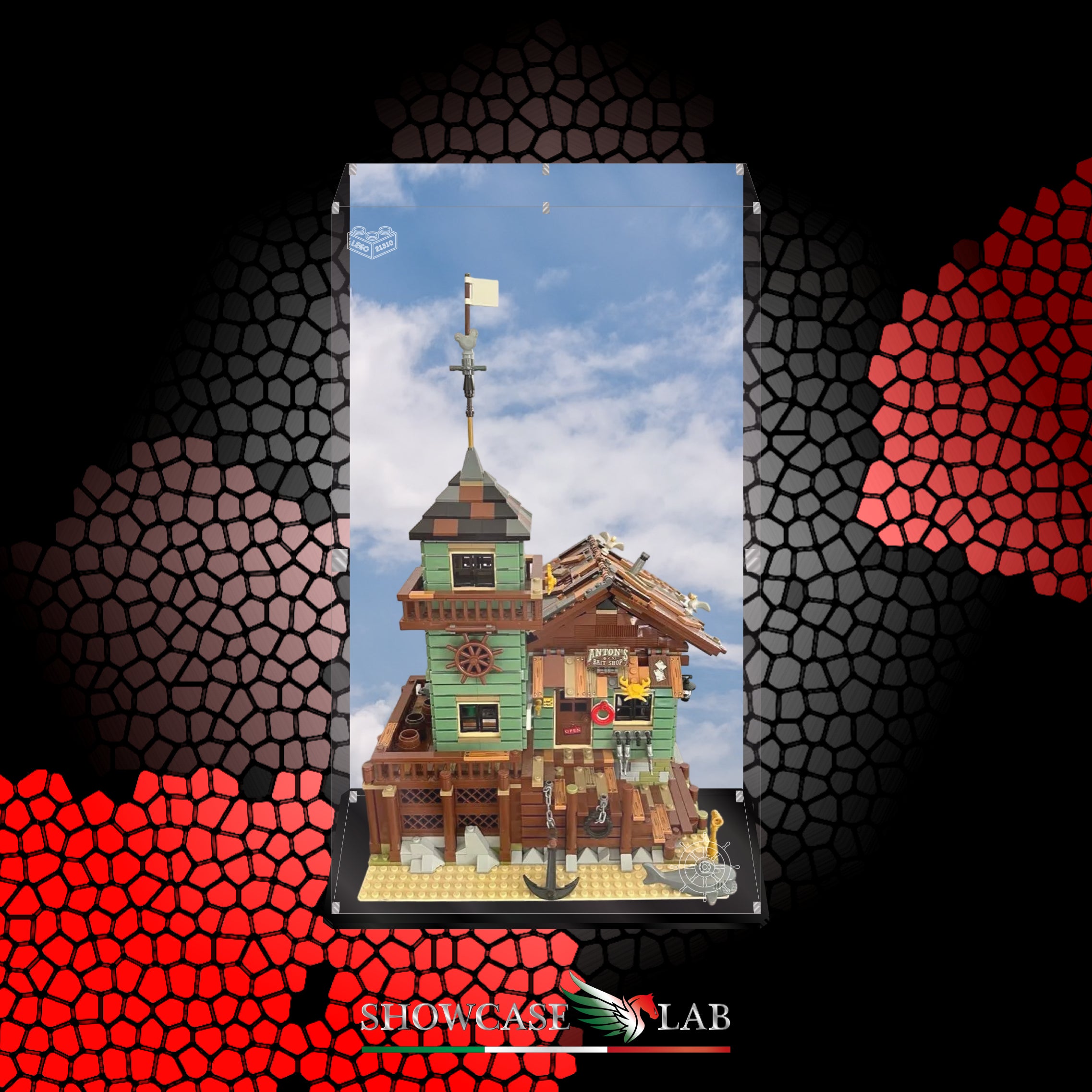 TECA LS102 | PER SET LEGO® 21310 - VECCHIO NEGOZIO DEI PESCATORI