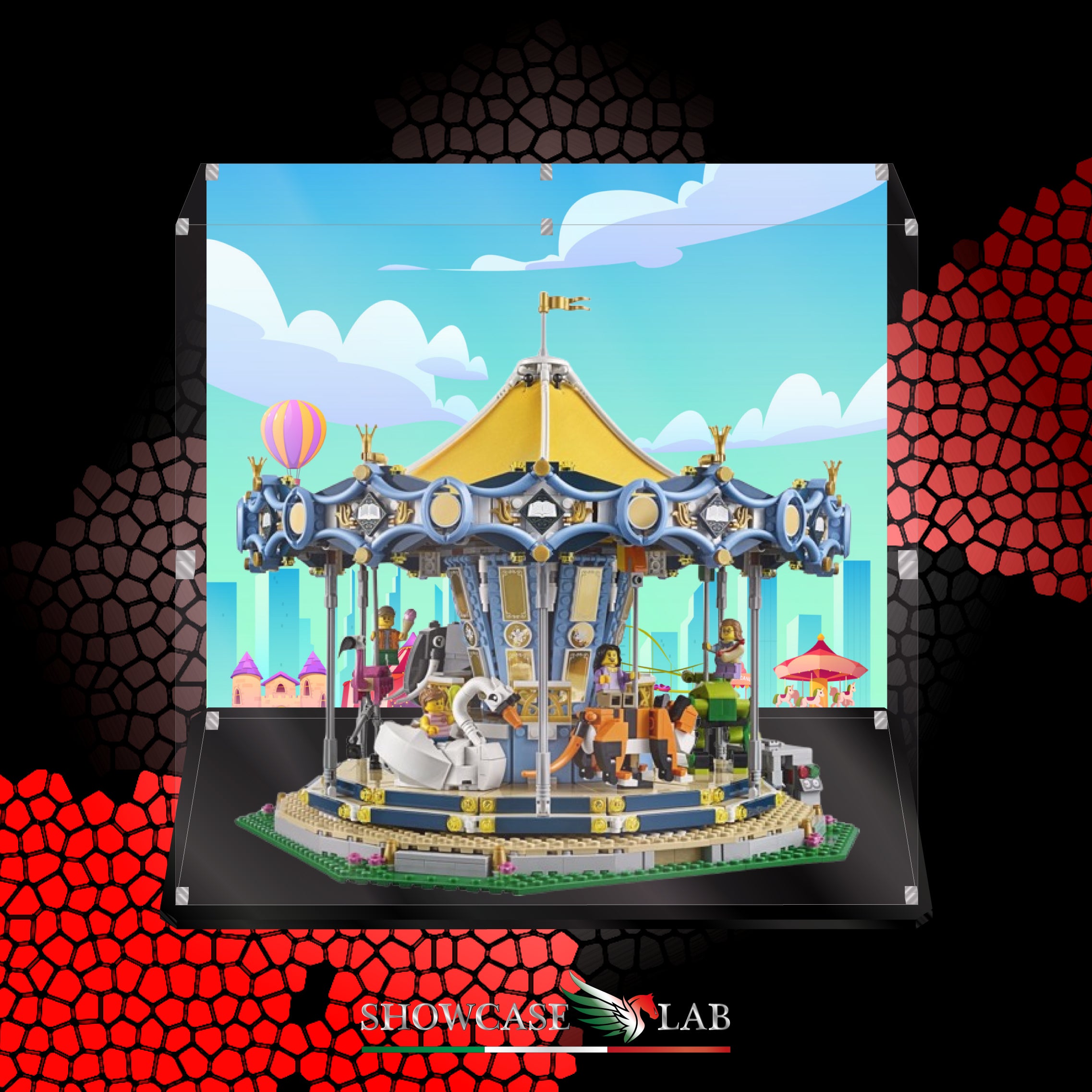 TECA LS130 | PER SET LEGO® 10257 - GIOSTRA CAROSELLO