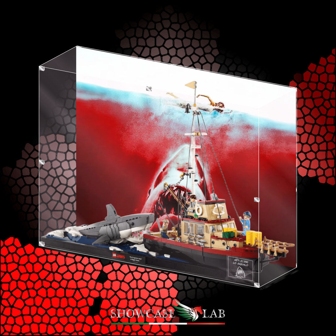 TECA LS244 | PER SET LEGO® 21350 - LO SQUALO - BACK PLEX