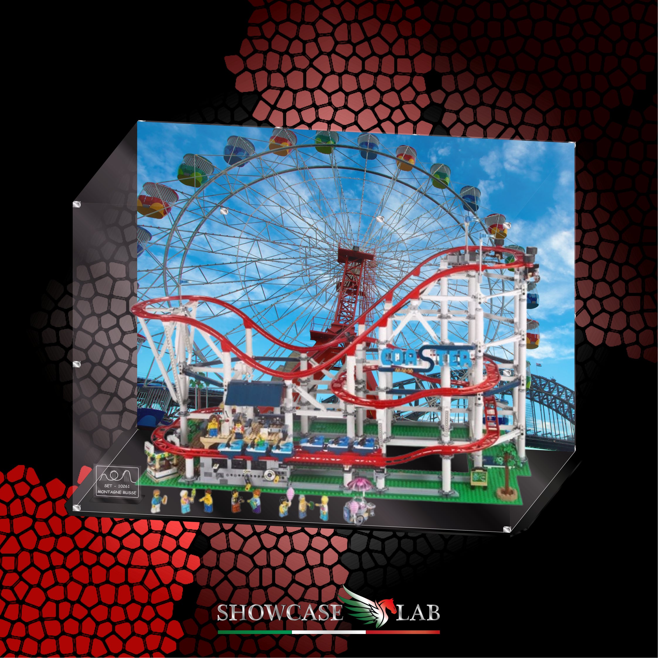 TECA LS273 | PER SET LEGO® 10261 - MONTAGNE RUSSE