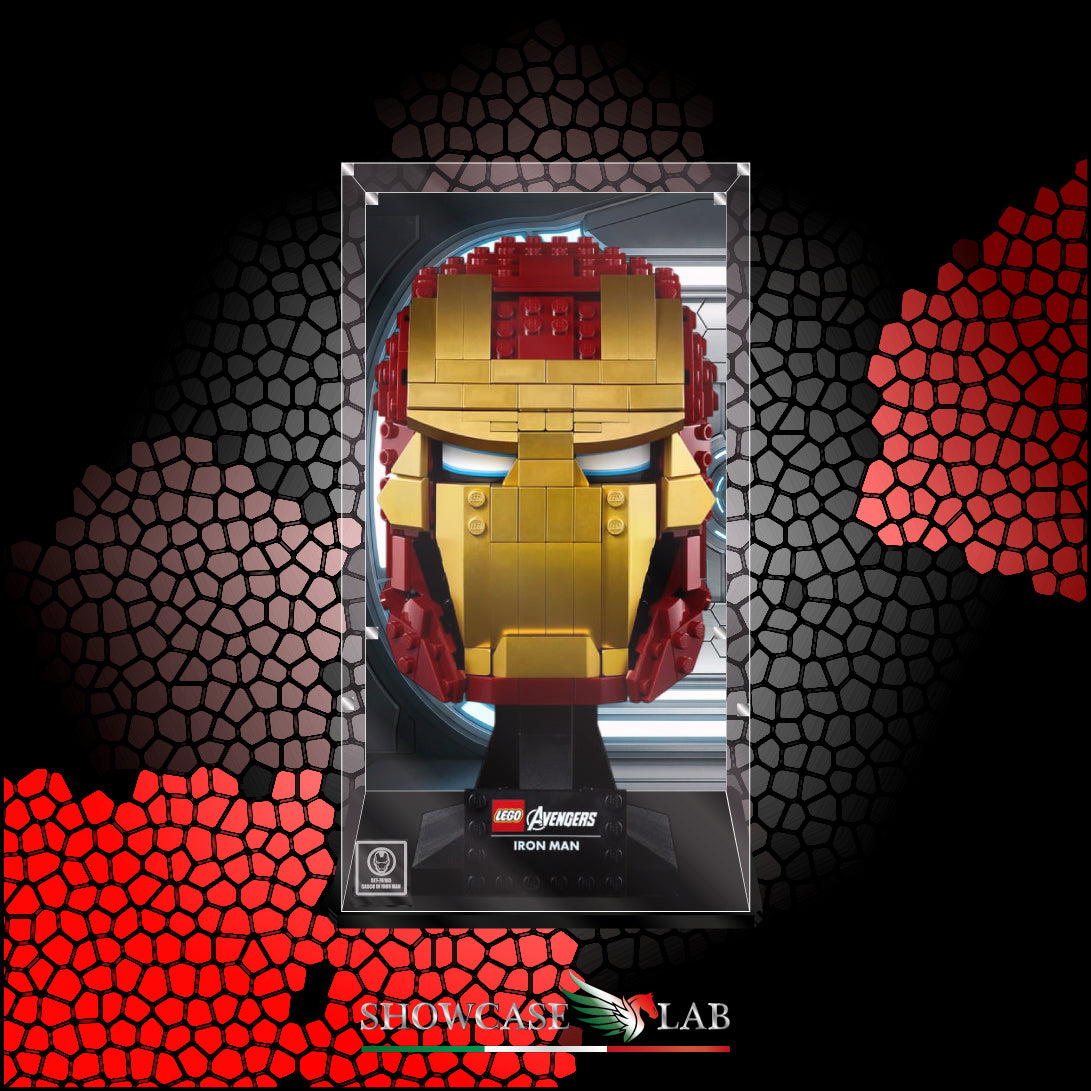 3d printed lego iron man helmet Marvel Avengers 76165; Brick Iron Man-Mask for-Adults to Build and Display, Creative Challenge for Marvel Fans (480 Pieces) : Toys & Games Ironman LEGO - 3D model