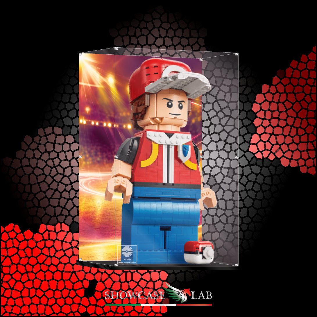 TECA LS468 | PER SET LEGO® 40868 - Grande minifigure di Rosso
