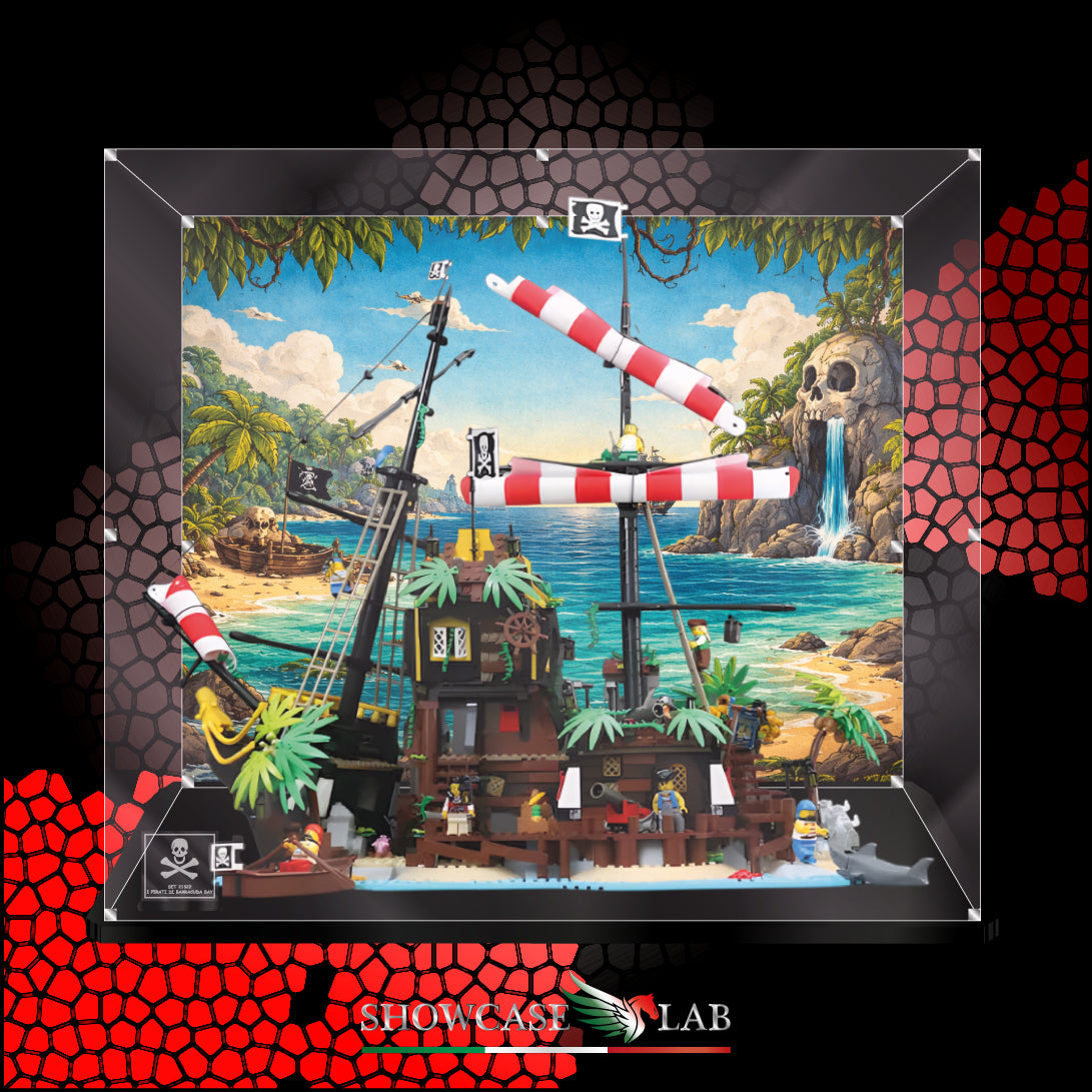 TECA LS58 | PER SET LEGO® 21322 - I PIRATI DI BARRACUDA BAY