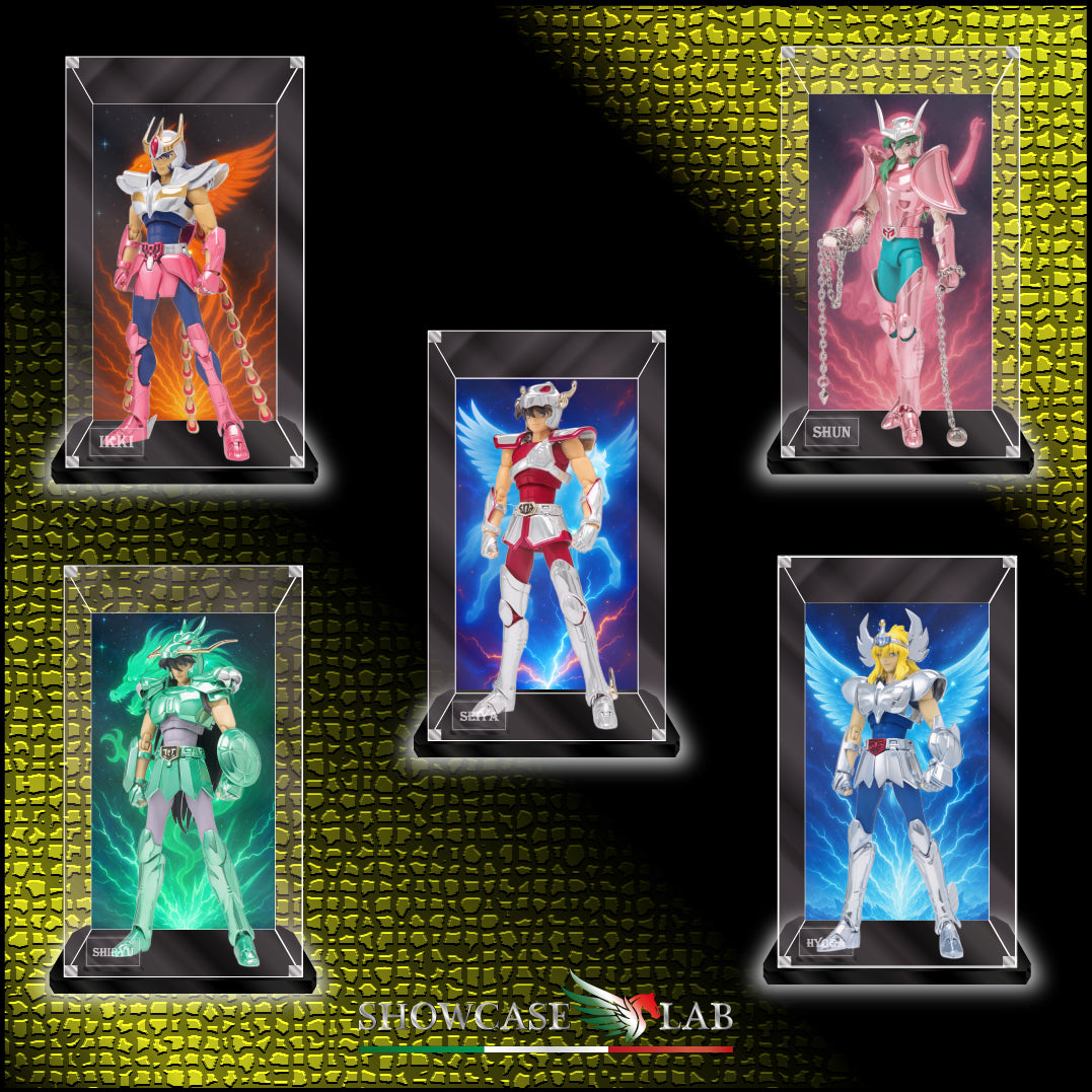 Teca AF31 | Set 5 teche Per Saint Seiya Myth Cloth bronzi