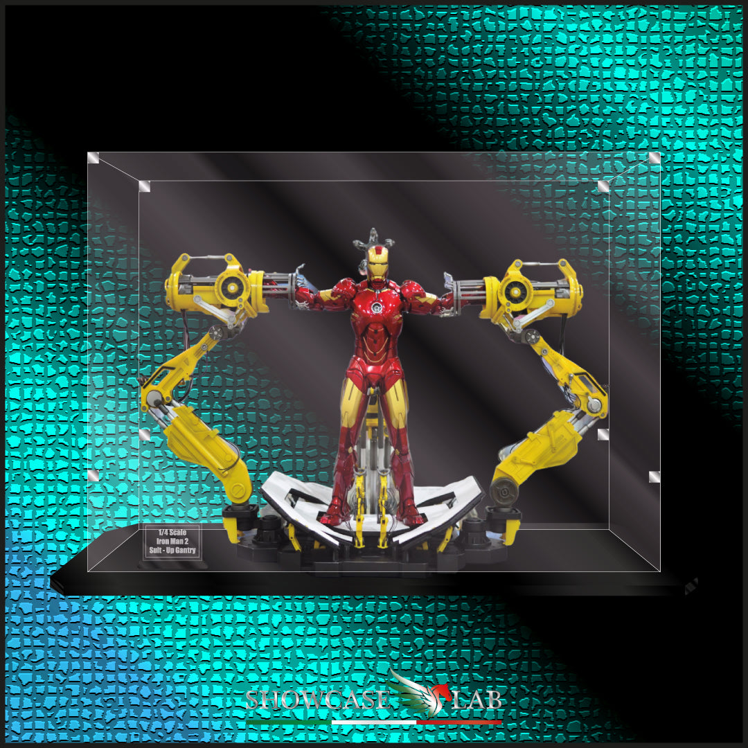 Teca HT19 | Per Hot Toys MMS160 Iron Man 2 Suit-Up Gantry..