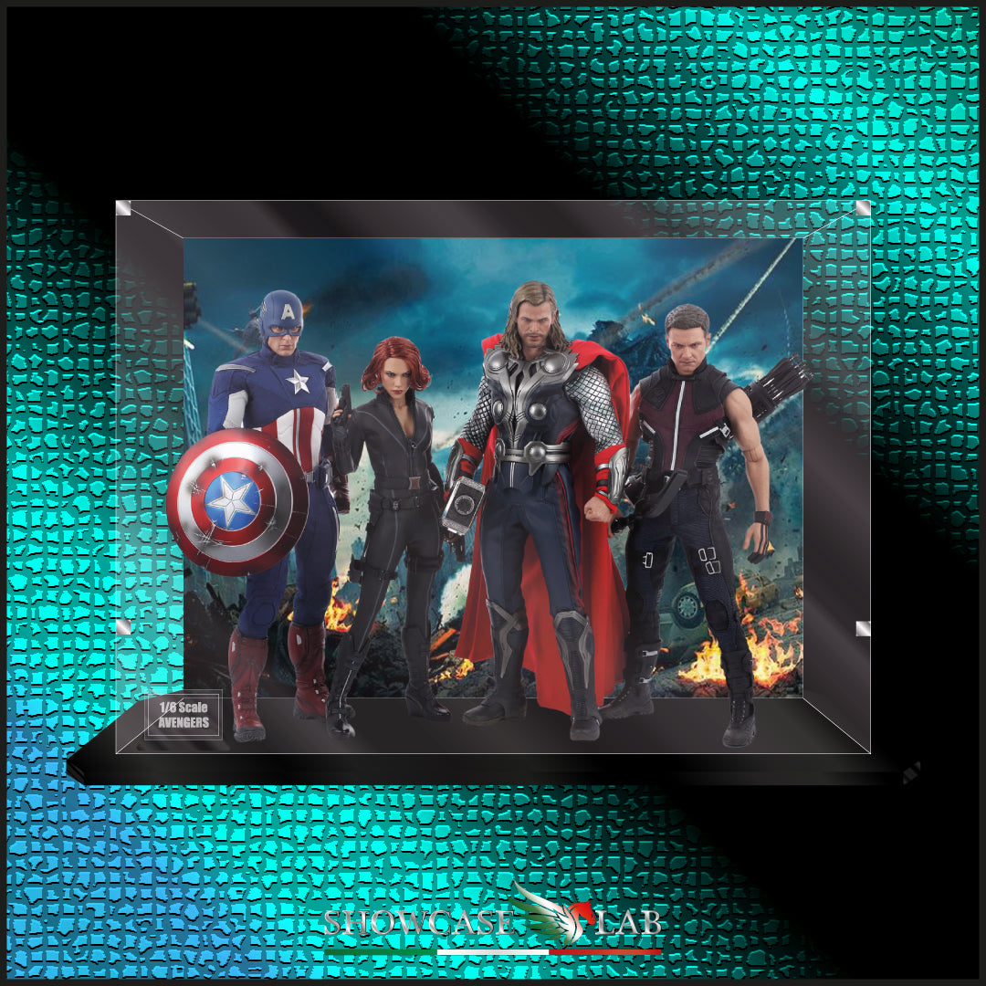 Teca HT37 | Per Hot toys® - Doll 1/6 - AVENGERS