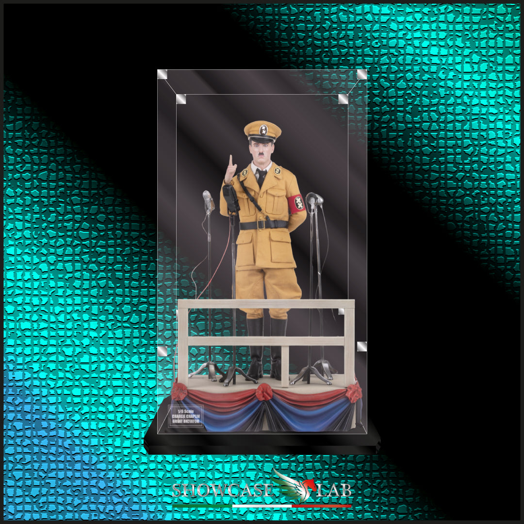 Teca HT43 | Per INFINITESTATUE® : CHARLIE CHAPLIN - GREAT DICTATOR 1/6 AF DELUXE.