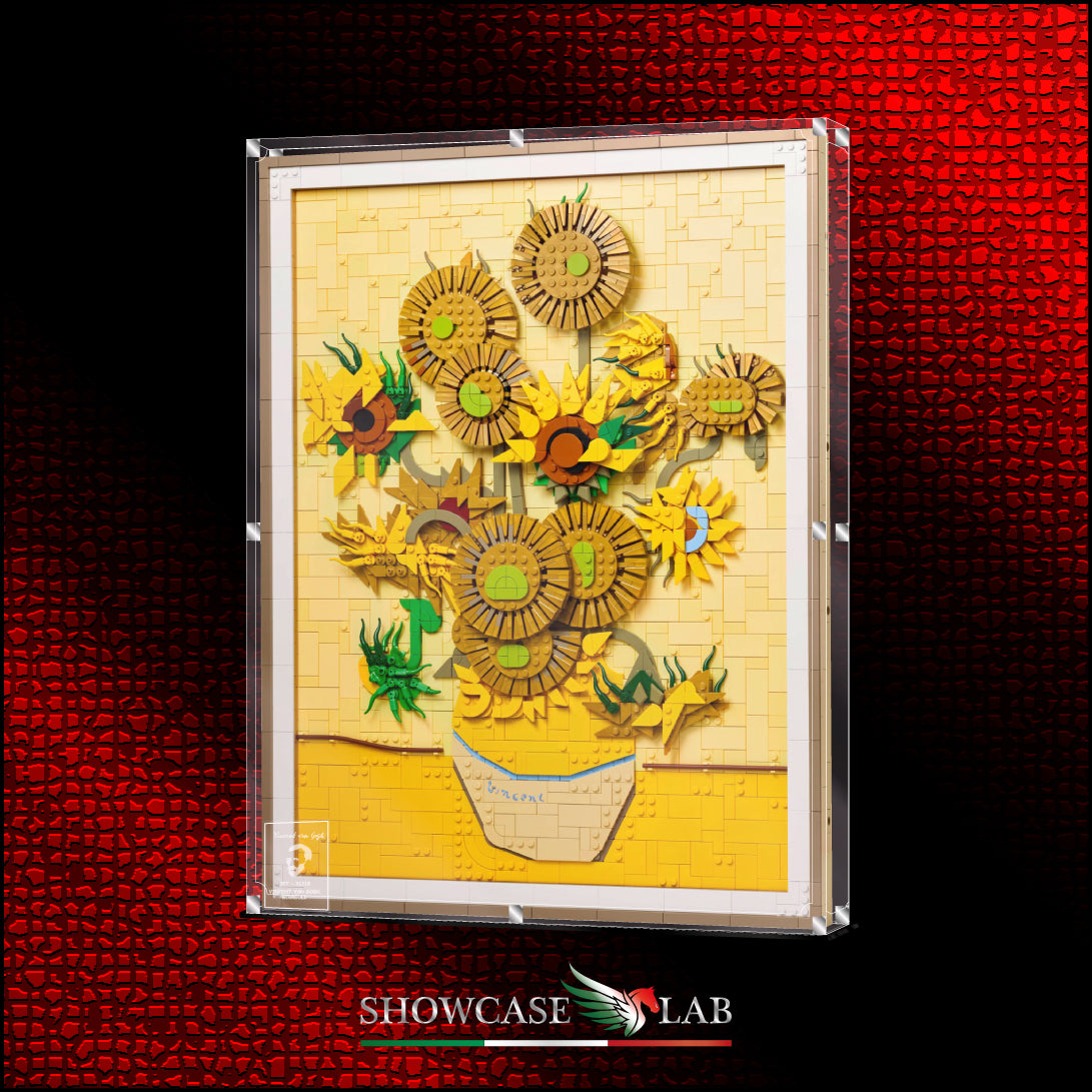 Teca L291 | Per Set Lego® 31215 - Vincent van Gogh – Girasoli