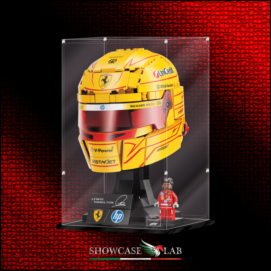 Teca L373 | Per Set Lego® 43022 - Casco di Lewis Hamilton Scuderia Ferrari HP
