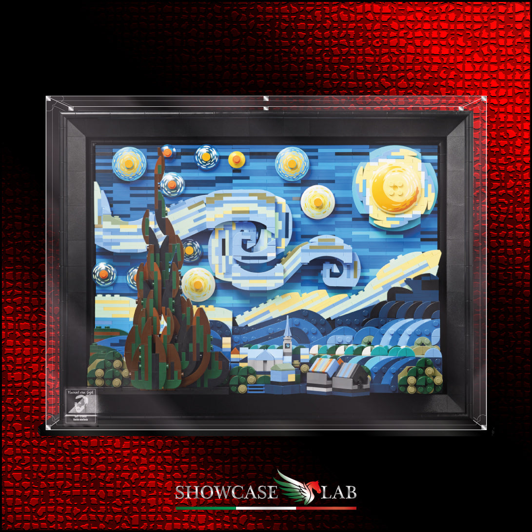 Teca L76 | Per Set Lego® 21333 - Vincent Van Gogh - Notte Stellata