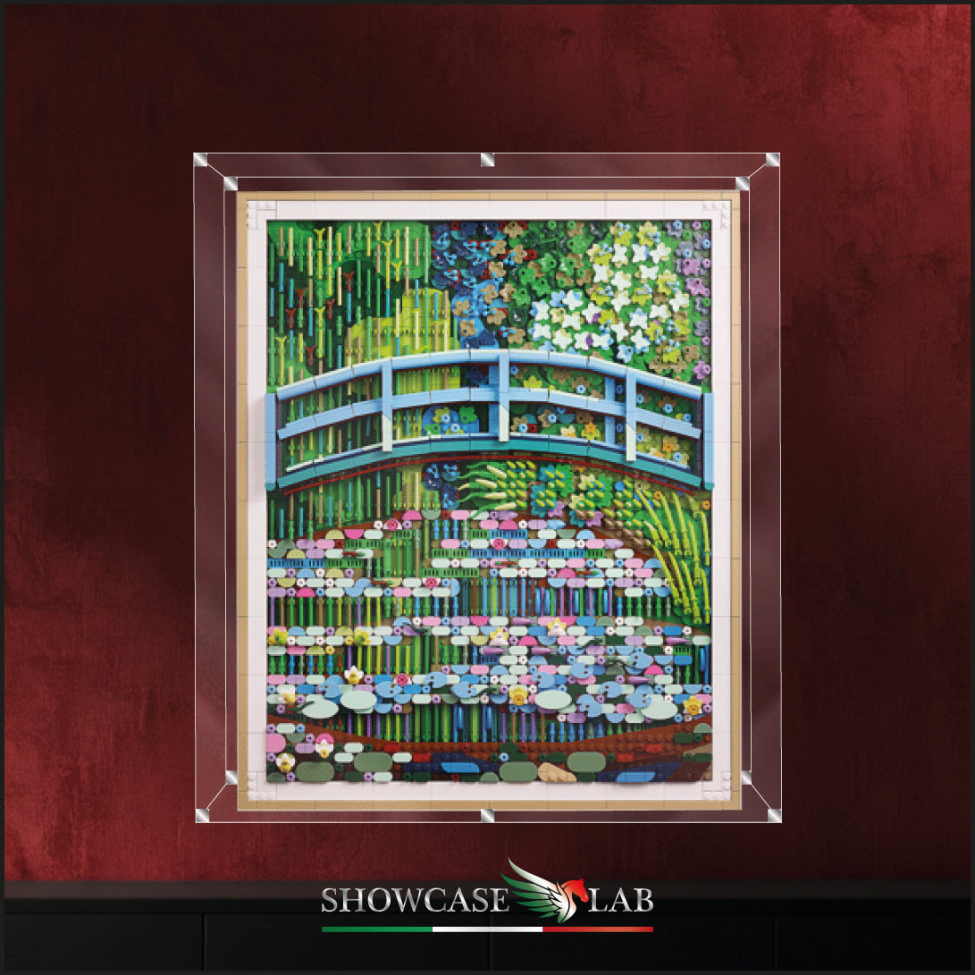 Teca LH364 | " DA APPENDERE " Per Set Lego® 31220 - Claude Monet - Lo stagno delle ninfee.