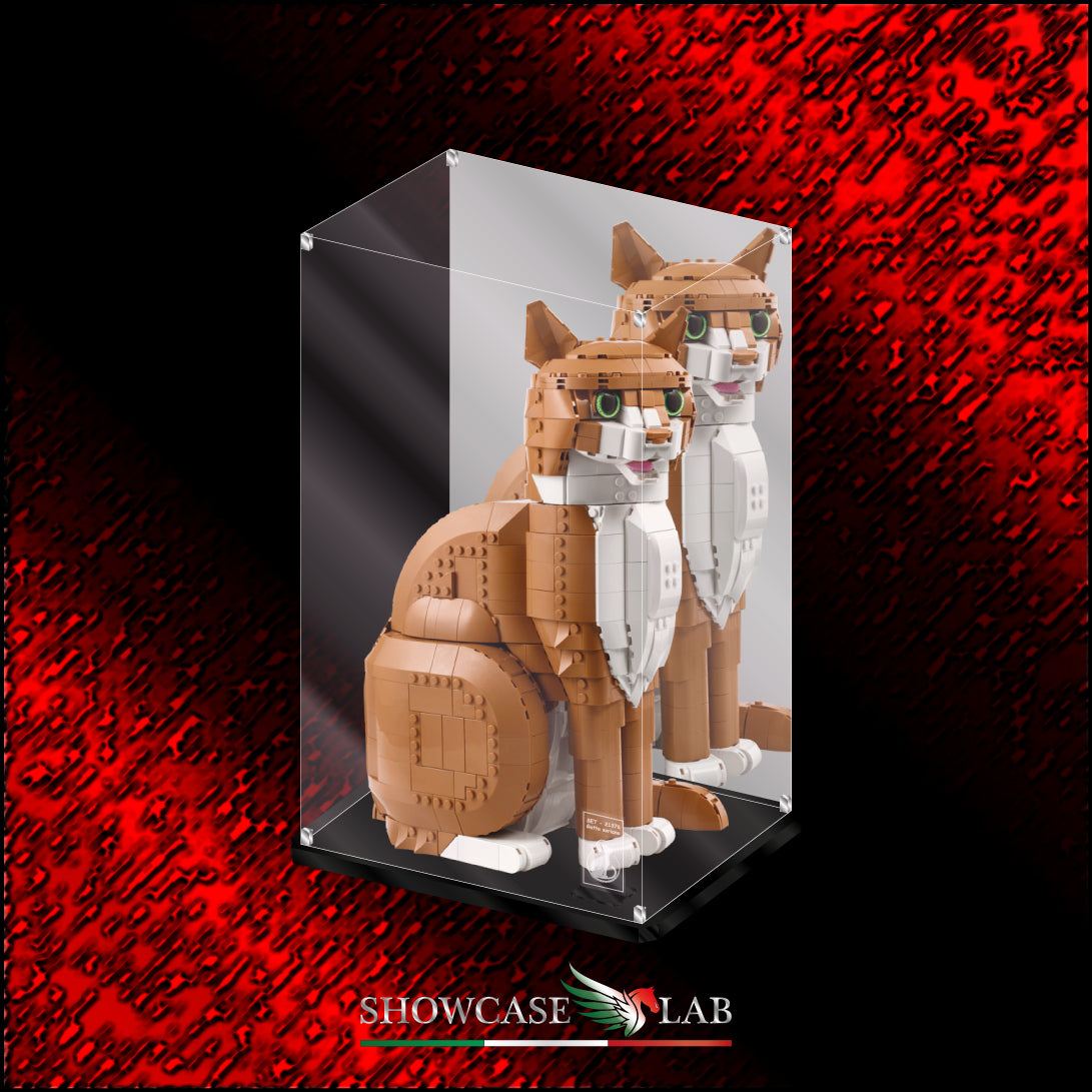 Teca LM356 | Per Set Lego® 21376 - Gatto soriano