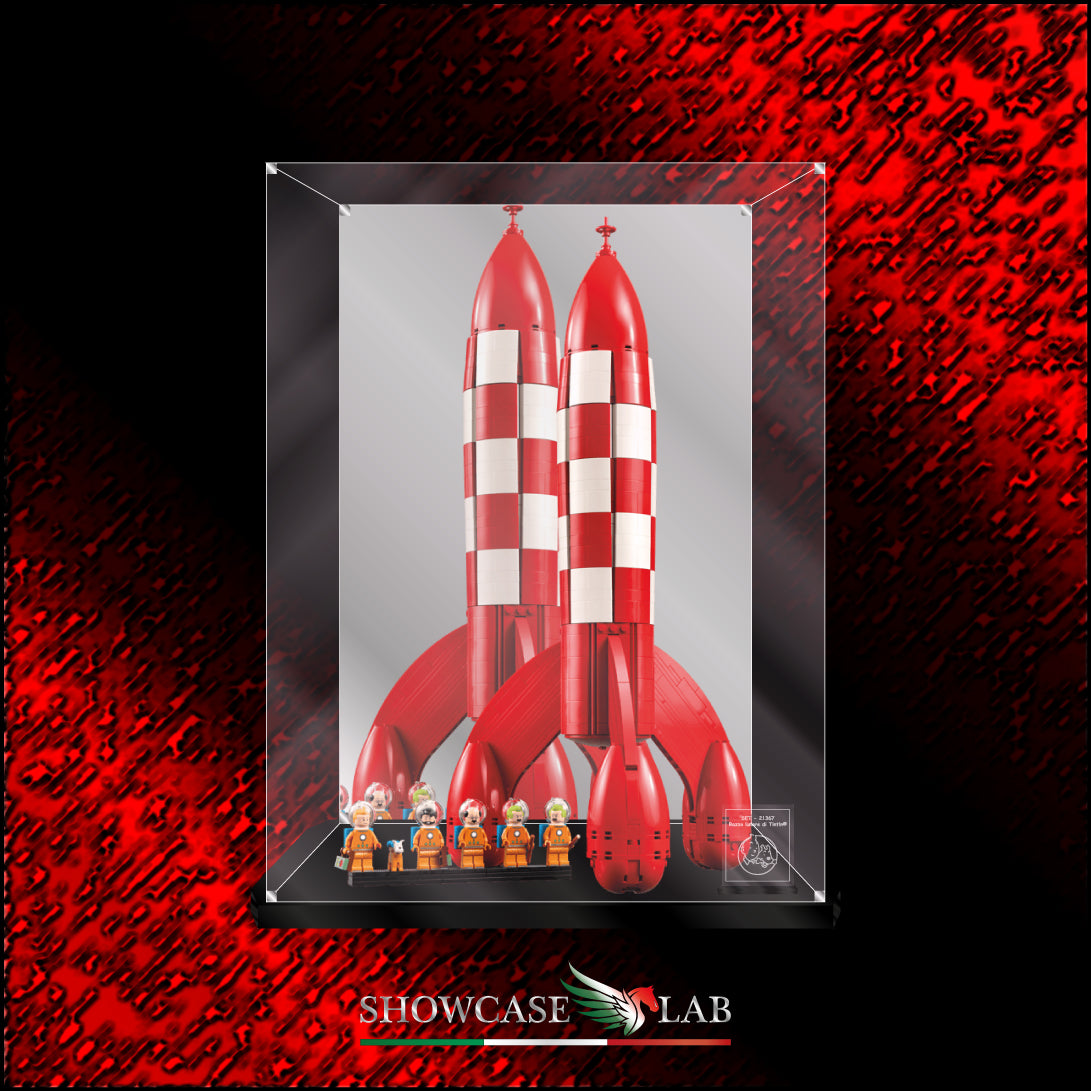 Teca LM368 | Per Set Lego® 21367 - Razzo lunare di Tintin®