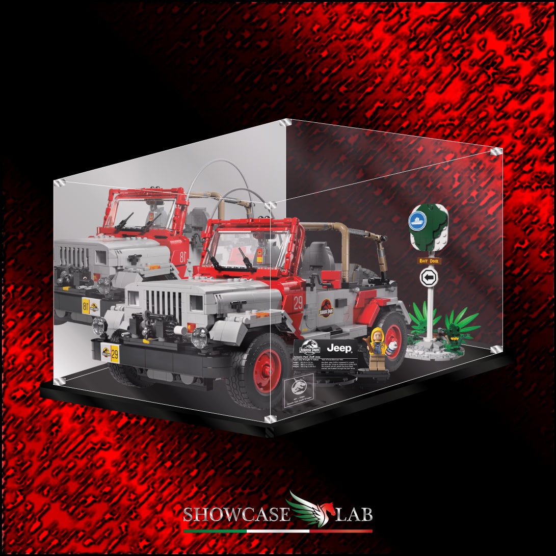 Teca LM375 | Per Set Lego® 77984 - Jurassic Park Jeep® Wrangler