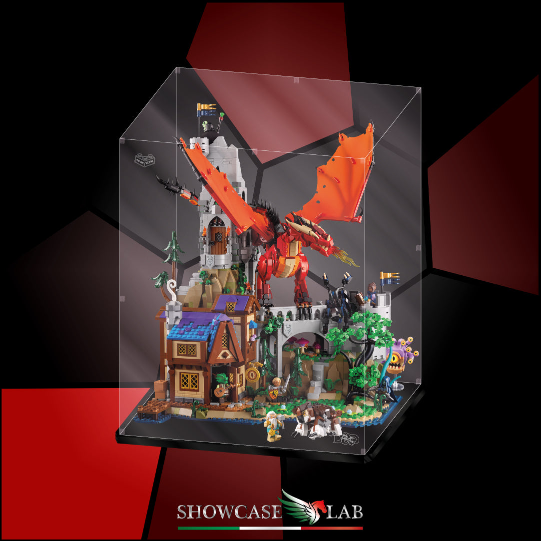Teca LP224 | Per Set Lego® 21348 | Dungeons & Dragons: Il racconto del Drago Rosso